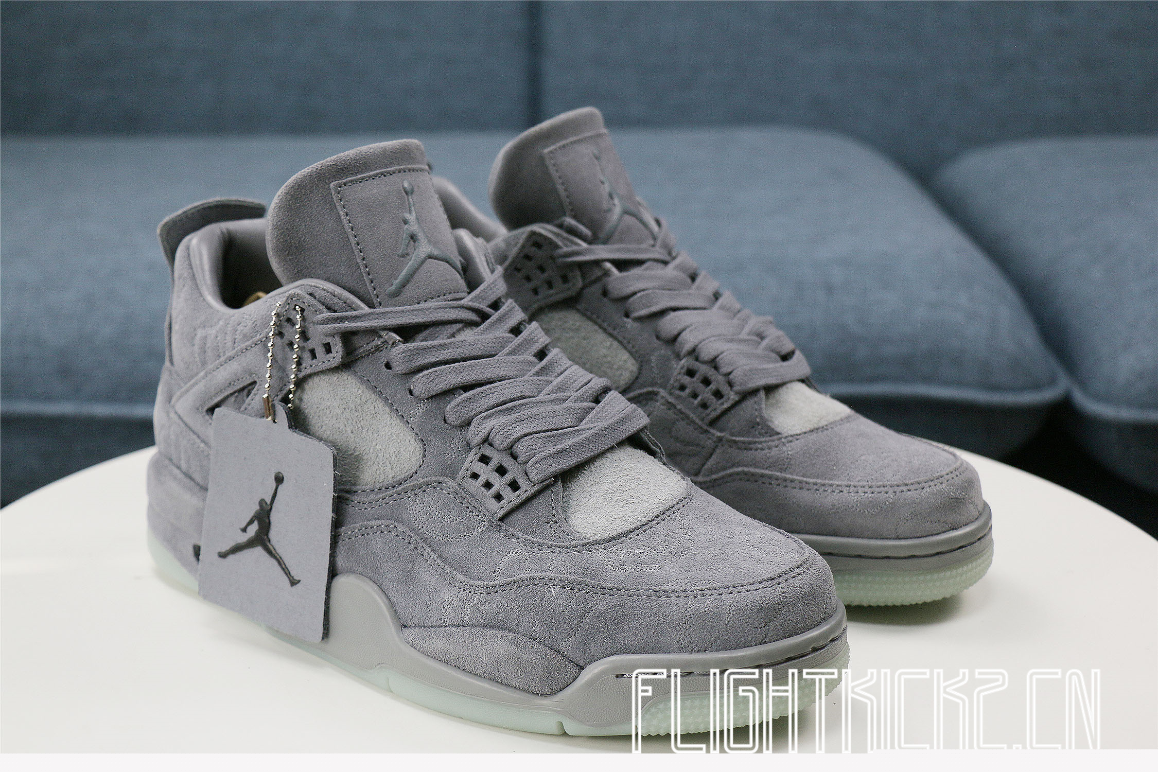 Kaws X Air Jordan 4 Retro Grey 2017 (LN5 A1 Batch)