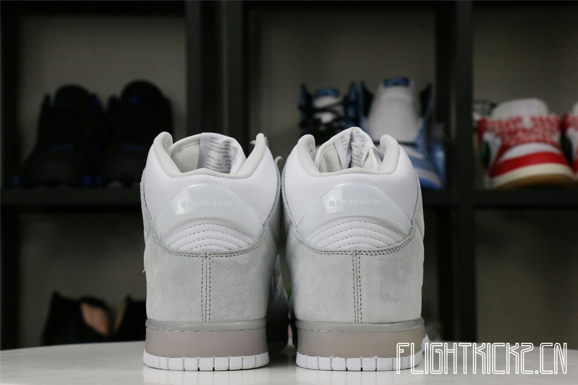 Nike Dunk High Slam Jam White Pure Platinum