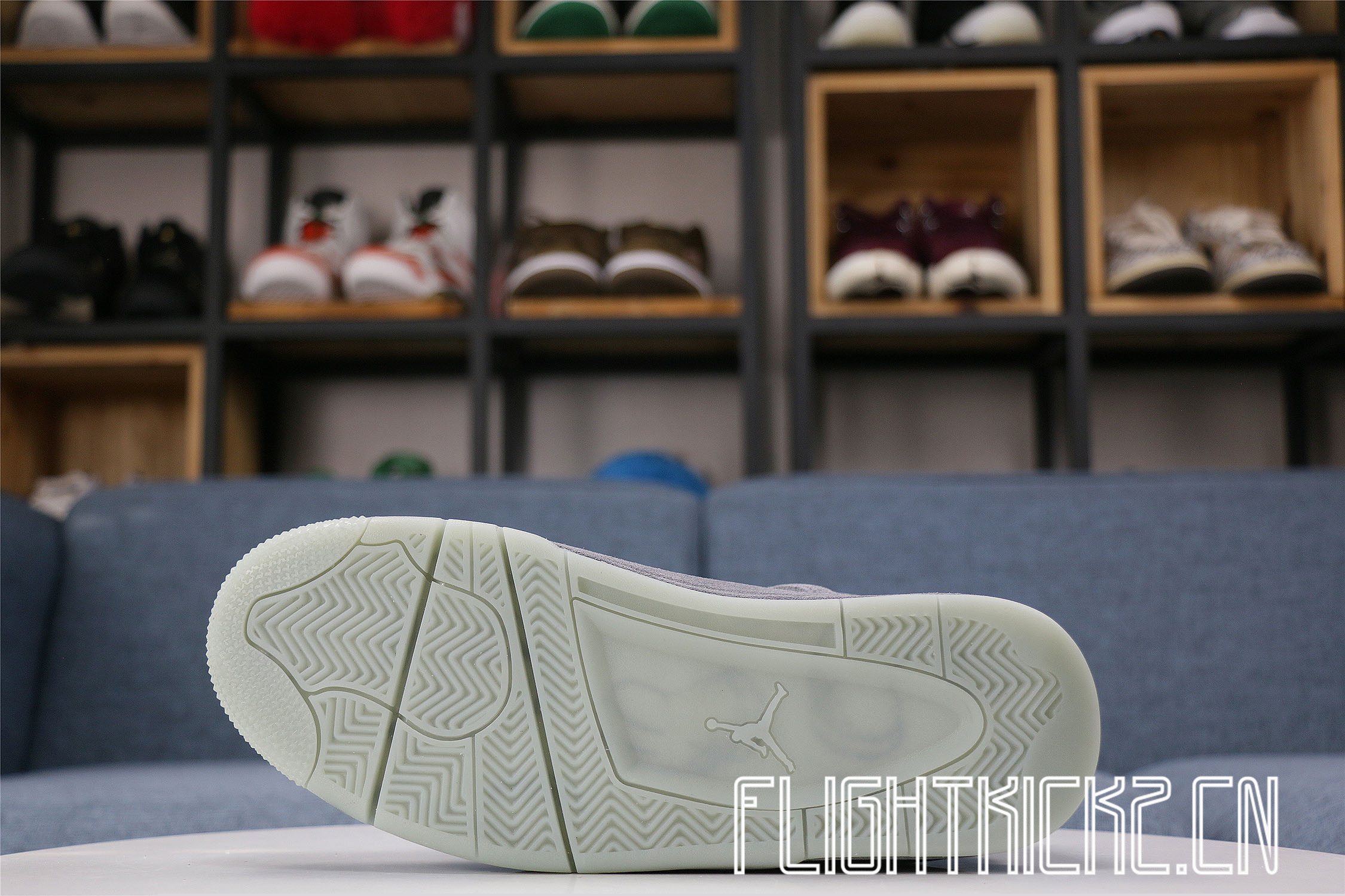 Kaws X Air Jordan 4 Retro Grey 2017 (LN5 A1 Batch)