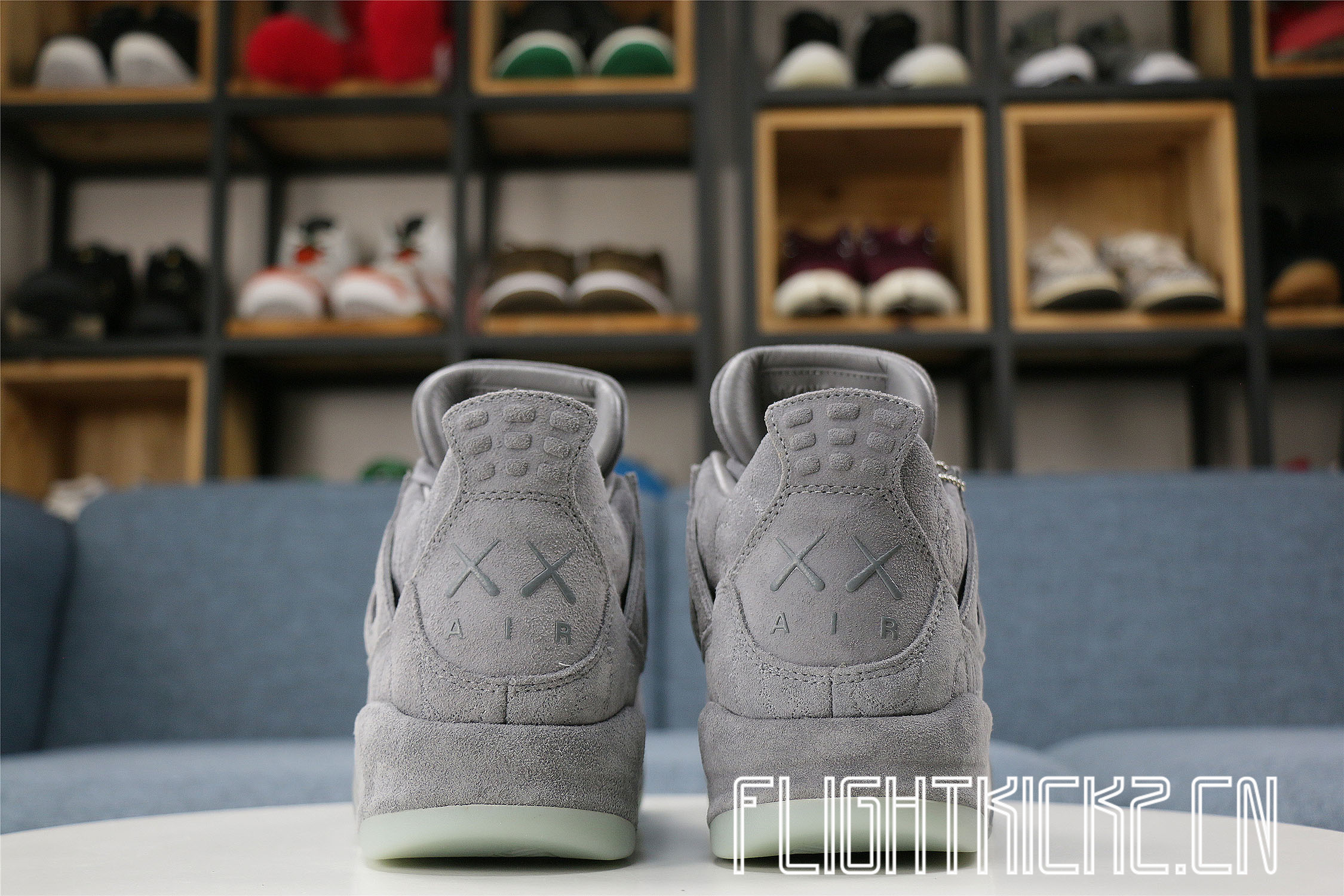 Kaws X Air Jordan 4 Retro Grey 2017 (LN5 A1 Batch)