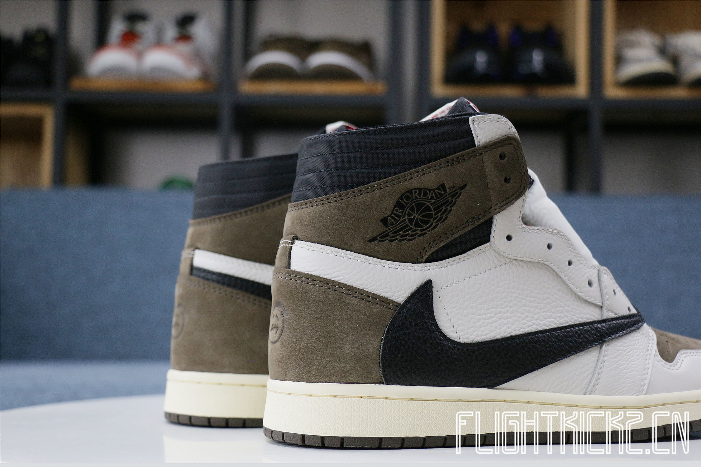 Travis Scott x Air Jordan 1 2.0 Custom Shoes