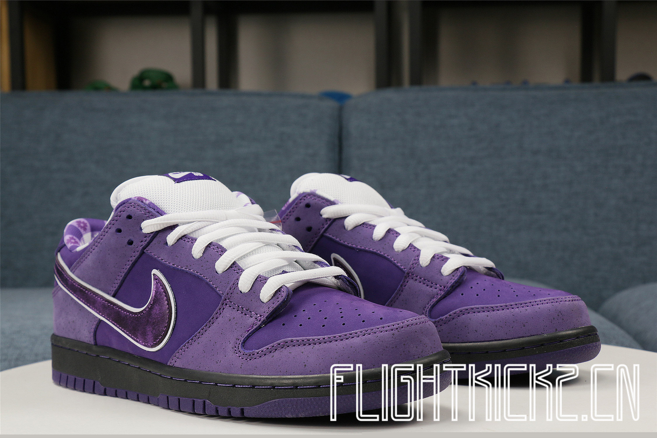 Nike Sb Dunk Low Pro Og Qs Purple Lobster(LN5 A1 Batch)
