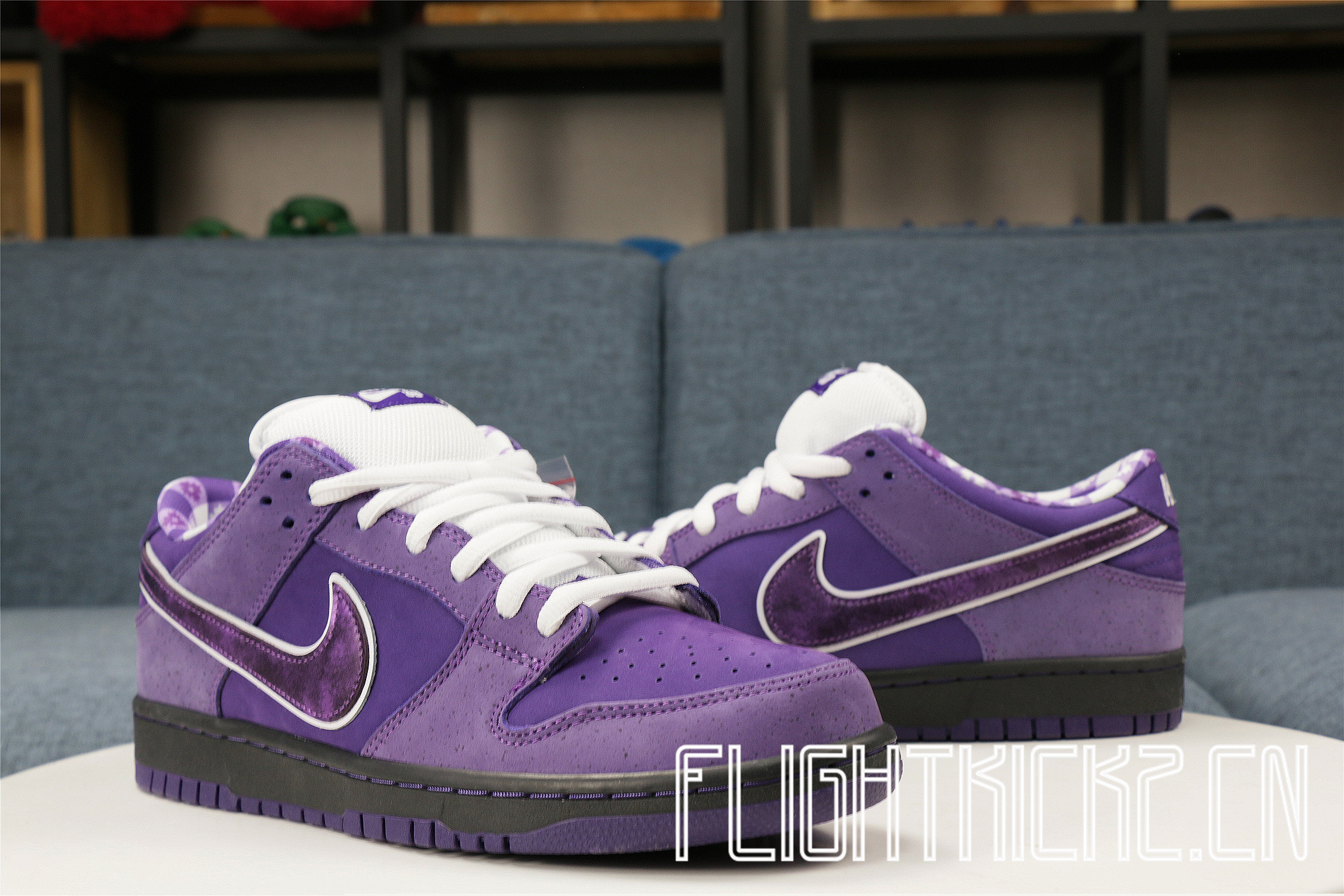 Nike Sb Dunk Low Pro Og Qs Purple Lobster(LN5 A1 Batch)