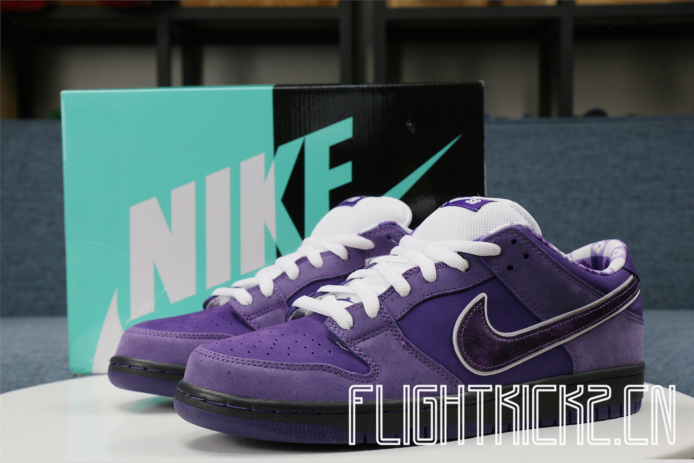 Nike Sb Dunk Low Pro Og Qs Purple Lobster(LN5 A1 Batch)