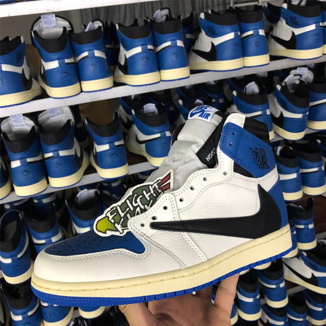 Fragment x Travis Scott x Air Jordan 1 High (LN5 A1 Batch)