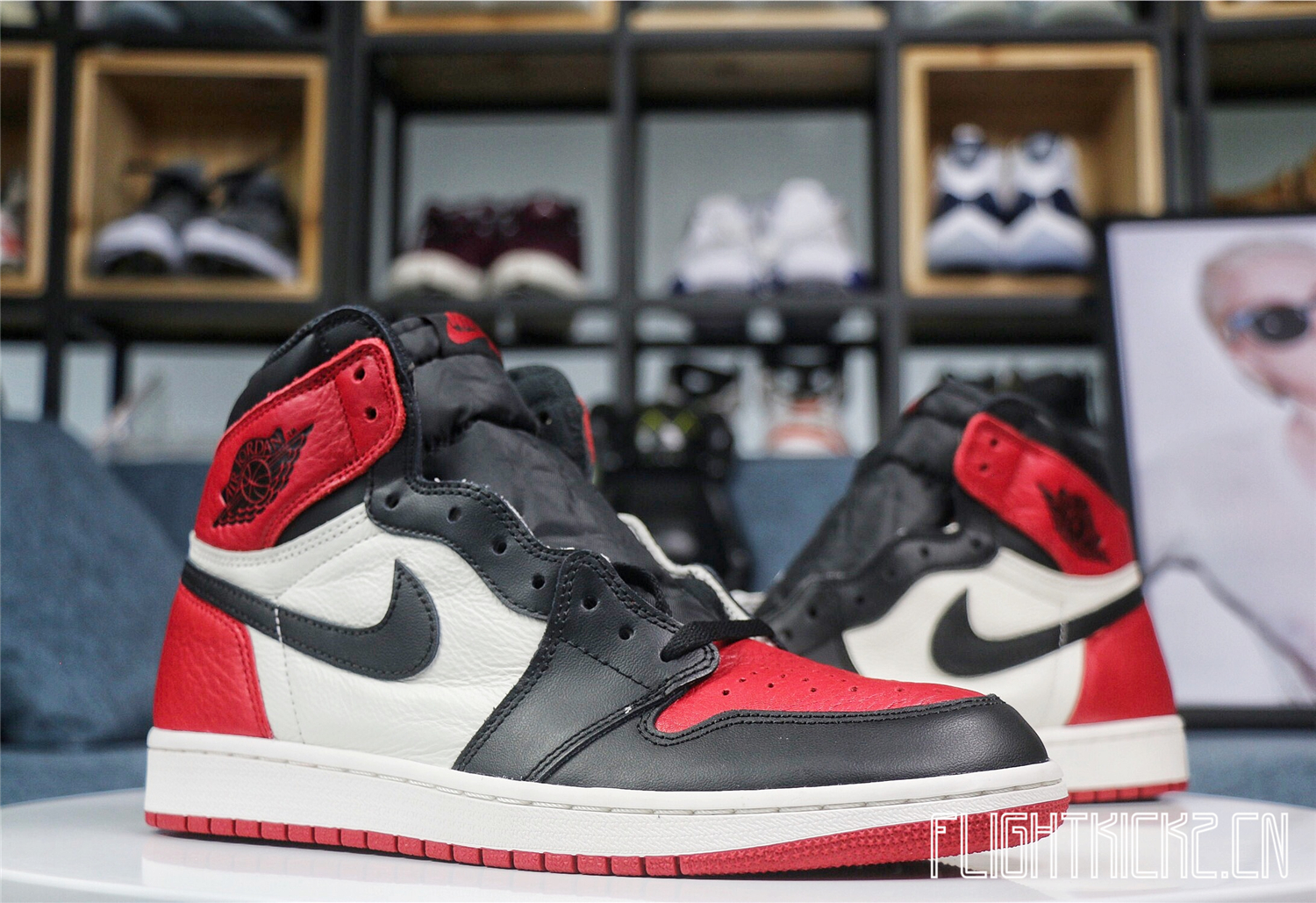 Jordan 1 Retro High Bred Toe 2018