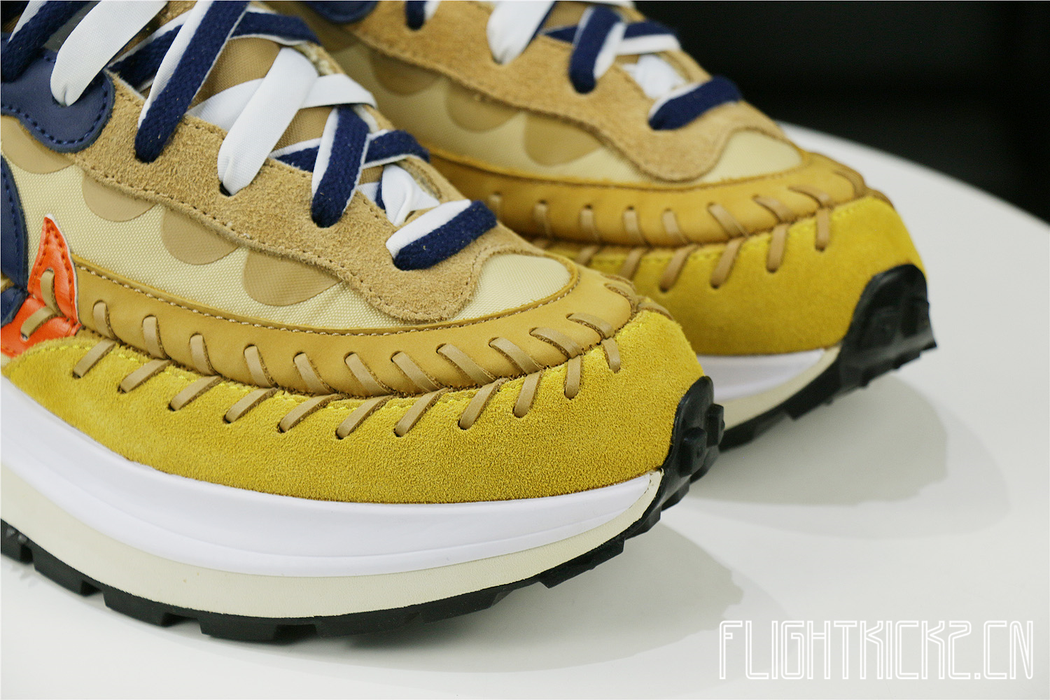 Nike Vaporwaffle sacai Jean Paul Gaultier Sesame Blue