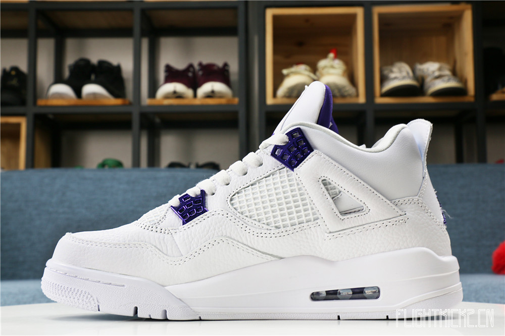 Air Jordan 4 Retro Purple Metallic 2020(LN5 A1 Batch)