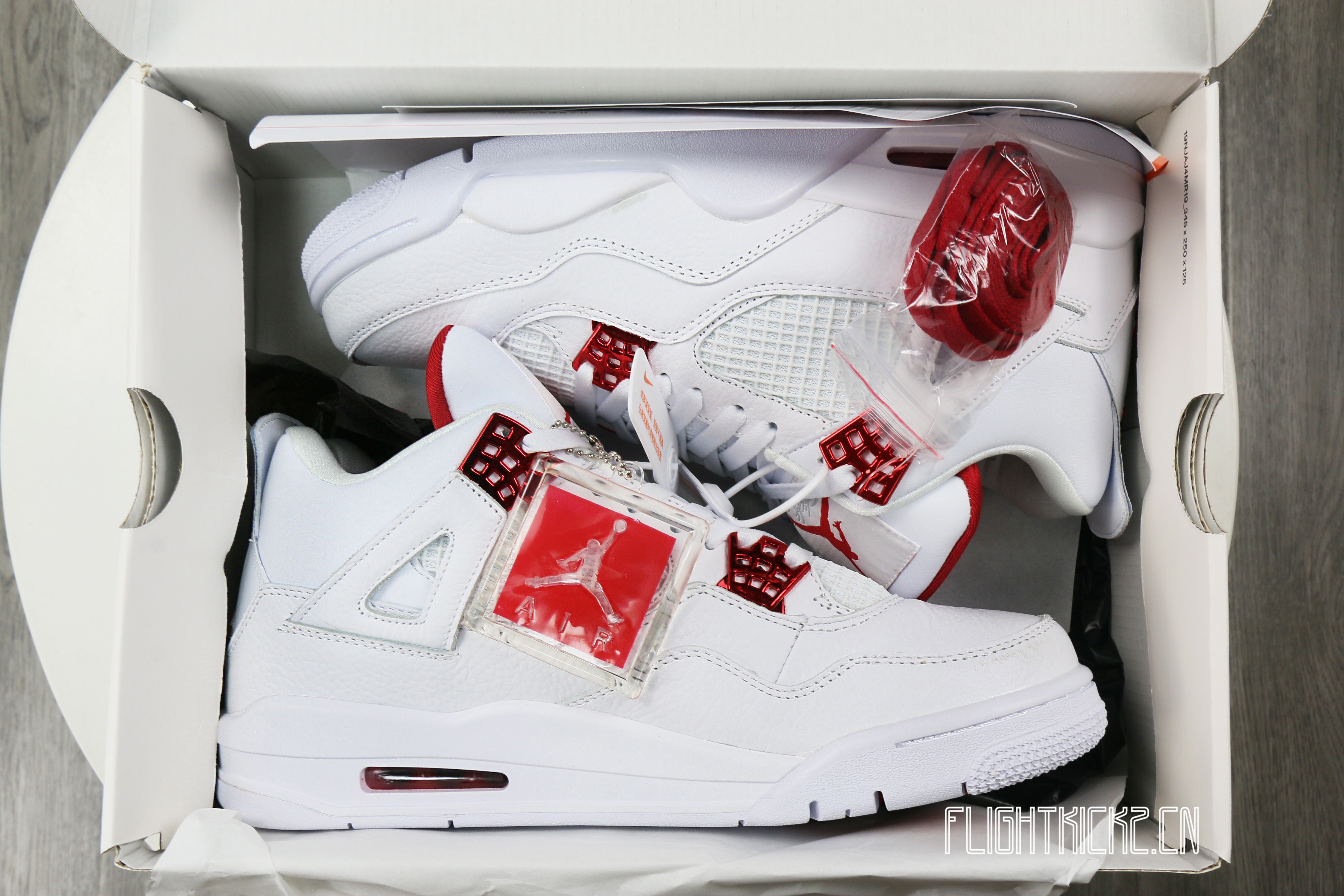 Air Jordan 4 Retro Red Metallic 2020(LN5 A1 Batch)