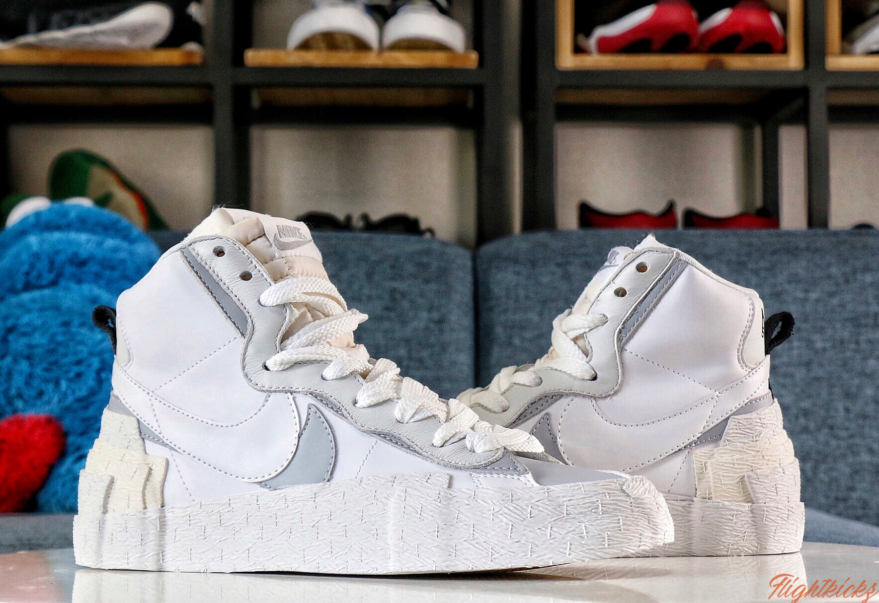 Sacai x Nike Black White Grey