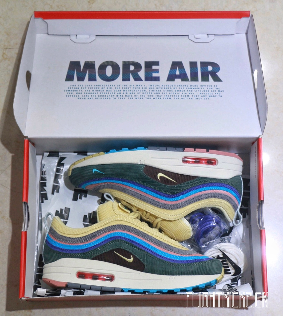 Air Max 1/97 VF SW Sean Wotherspoon Updated version