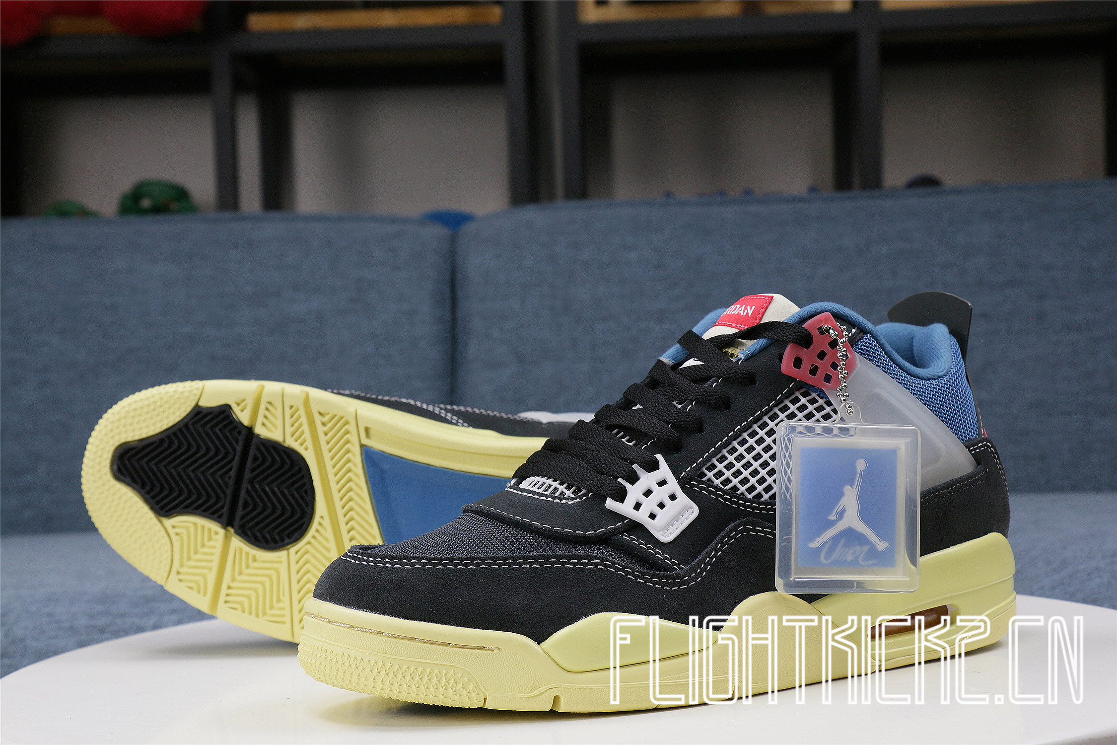 UNION LA x Air Jordan 4 “Off-Noir” 2020 (LN5 A1 Batch)