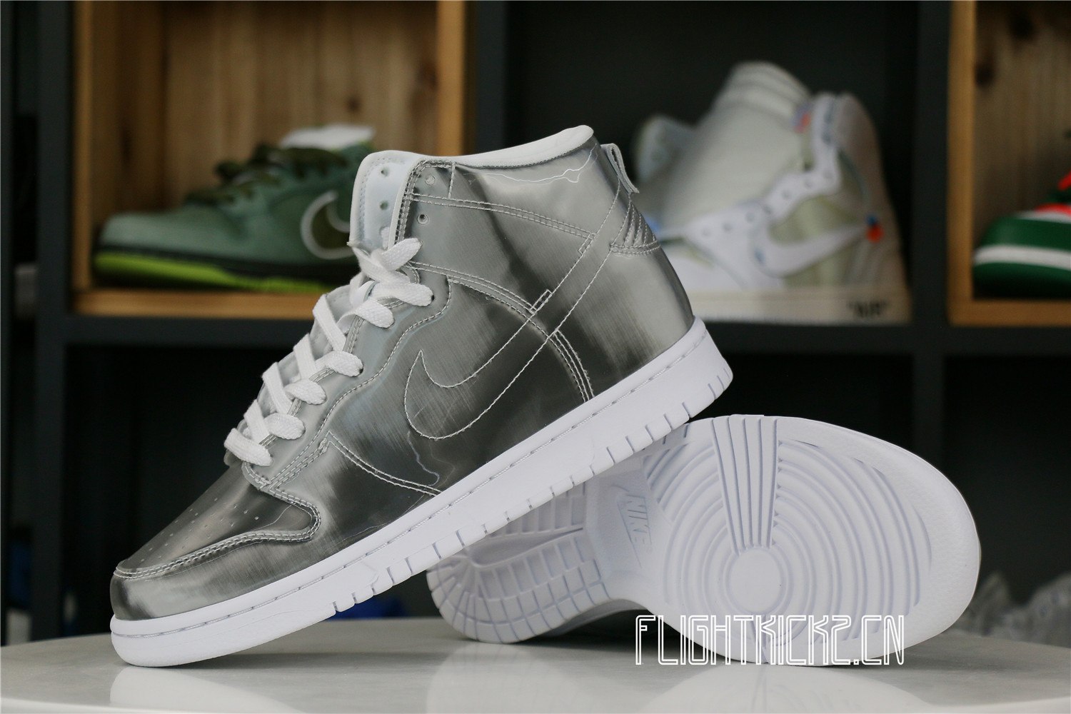 CLOT x Nike Dunk High Flux