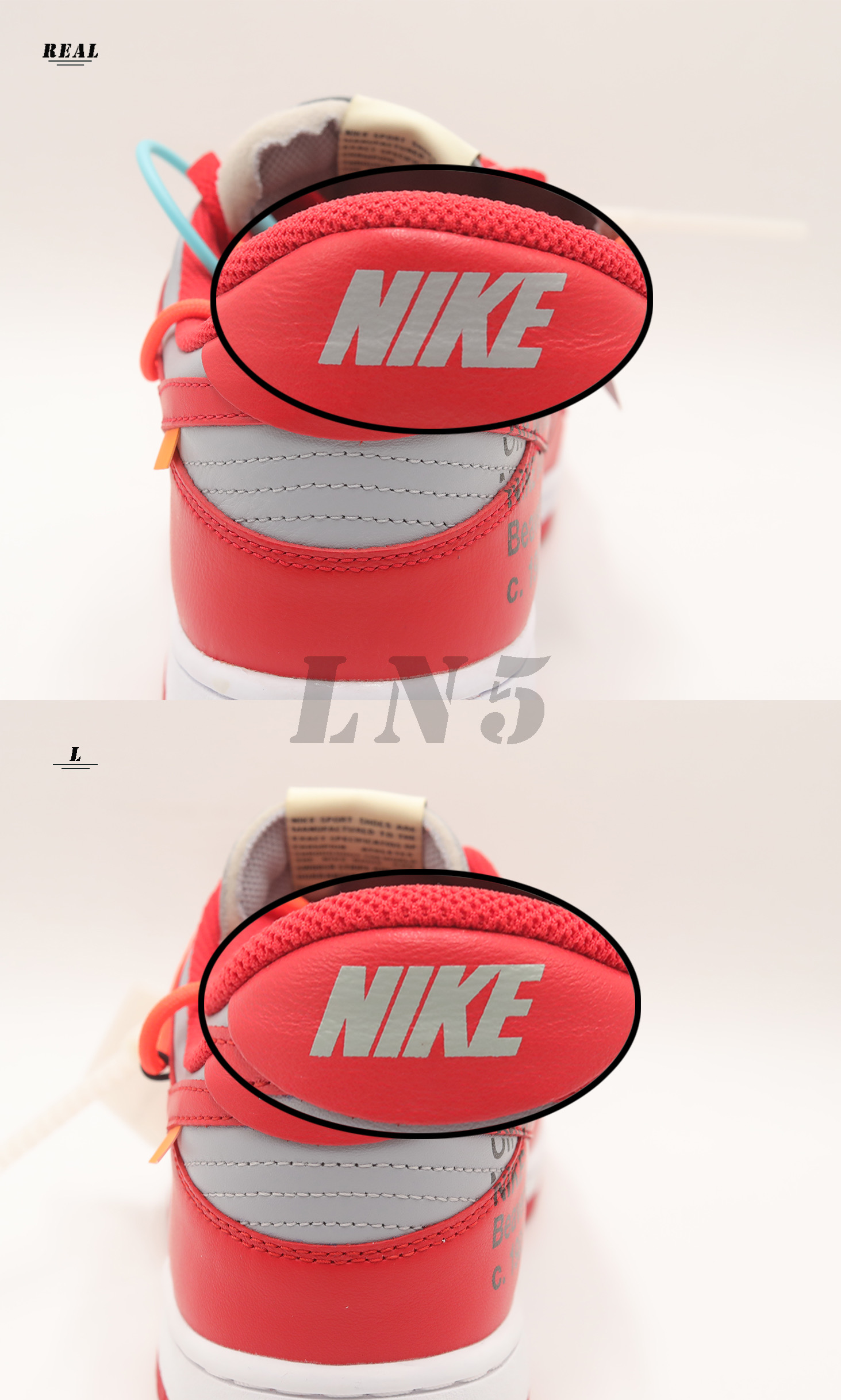Off White X Nike SB Dunk University Red 2019(LN5 A1 Batch)