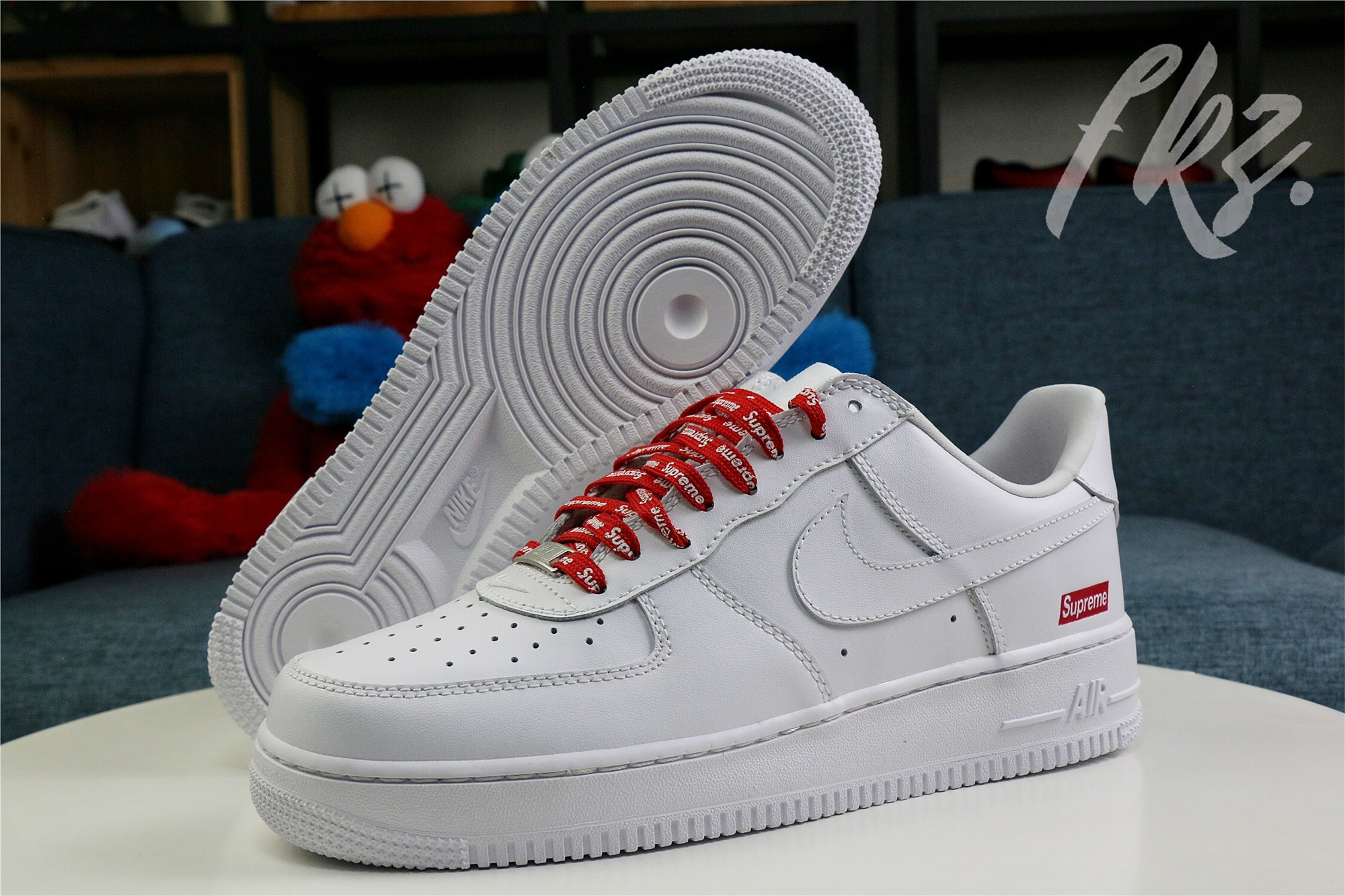 Supre x Air Force 1 White 2020