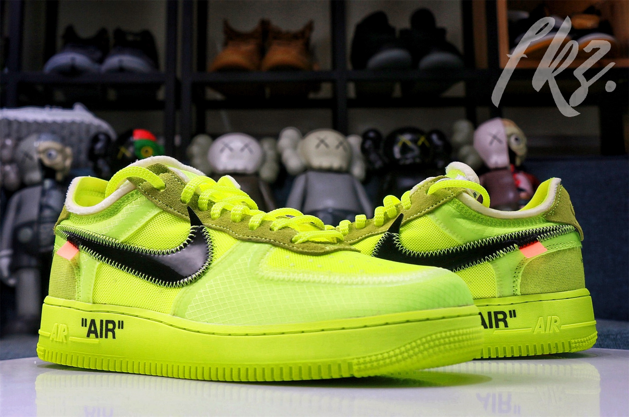 2018 Off White X Nike Air Force 1 Volt