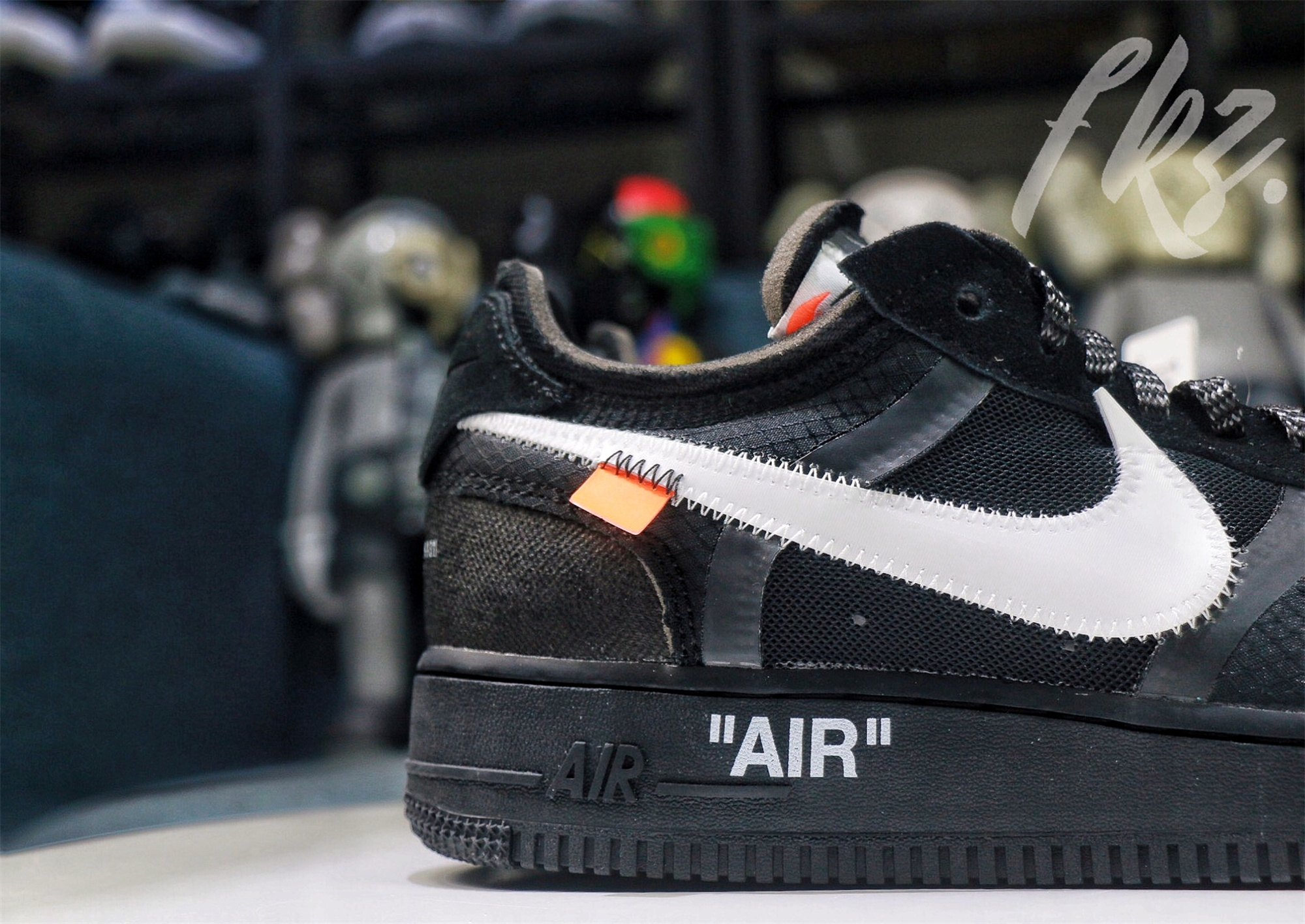 2018 Off White X Nike Air Force 1 Black