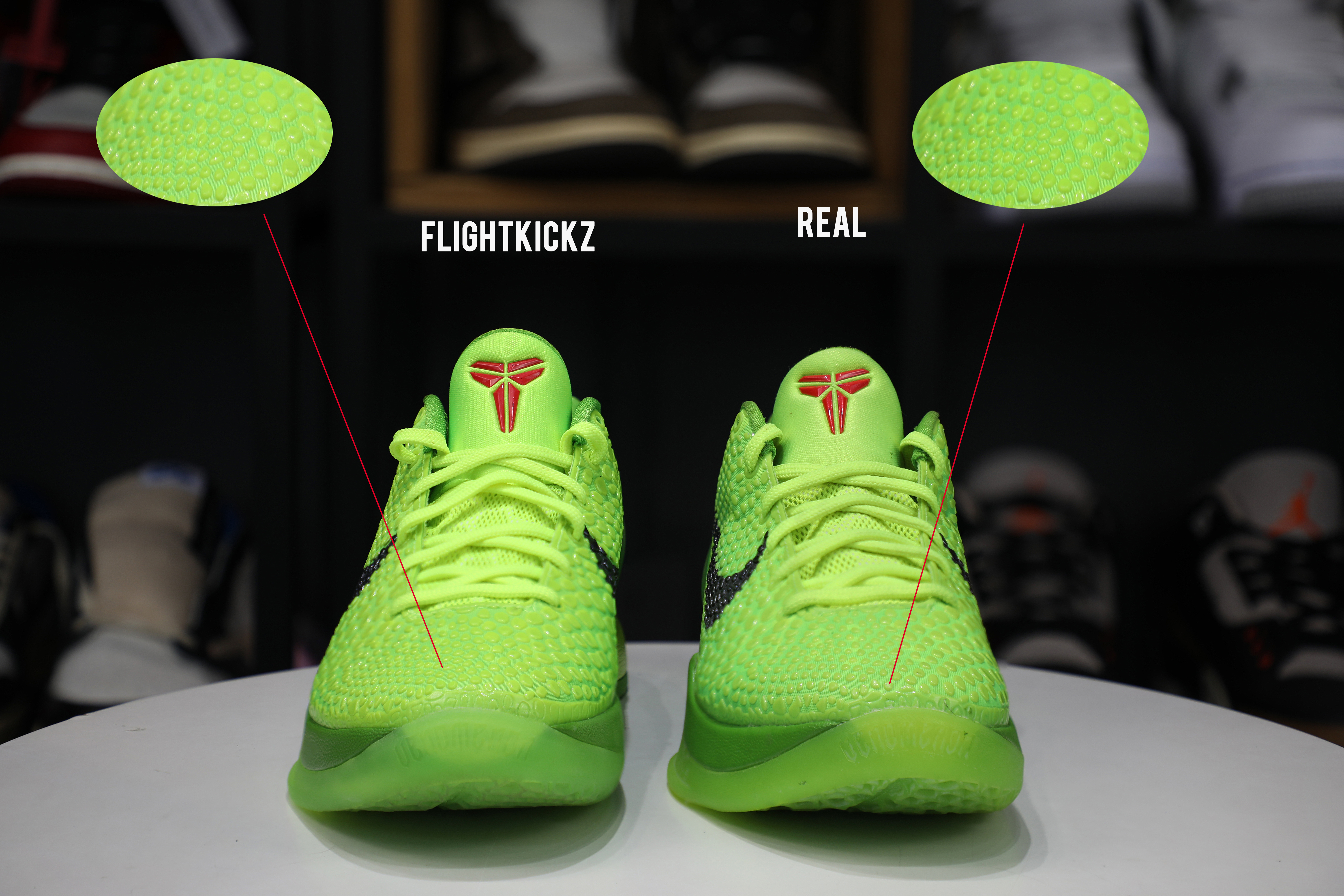 Nike Zoom Kobe 6 Protro “Grinch” 2020 (Up to Size 14）(A1 Batch)