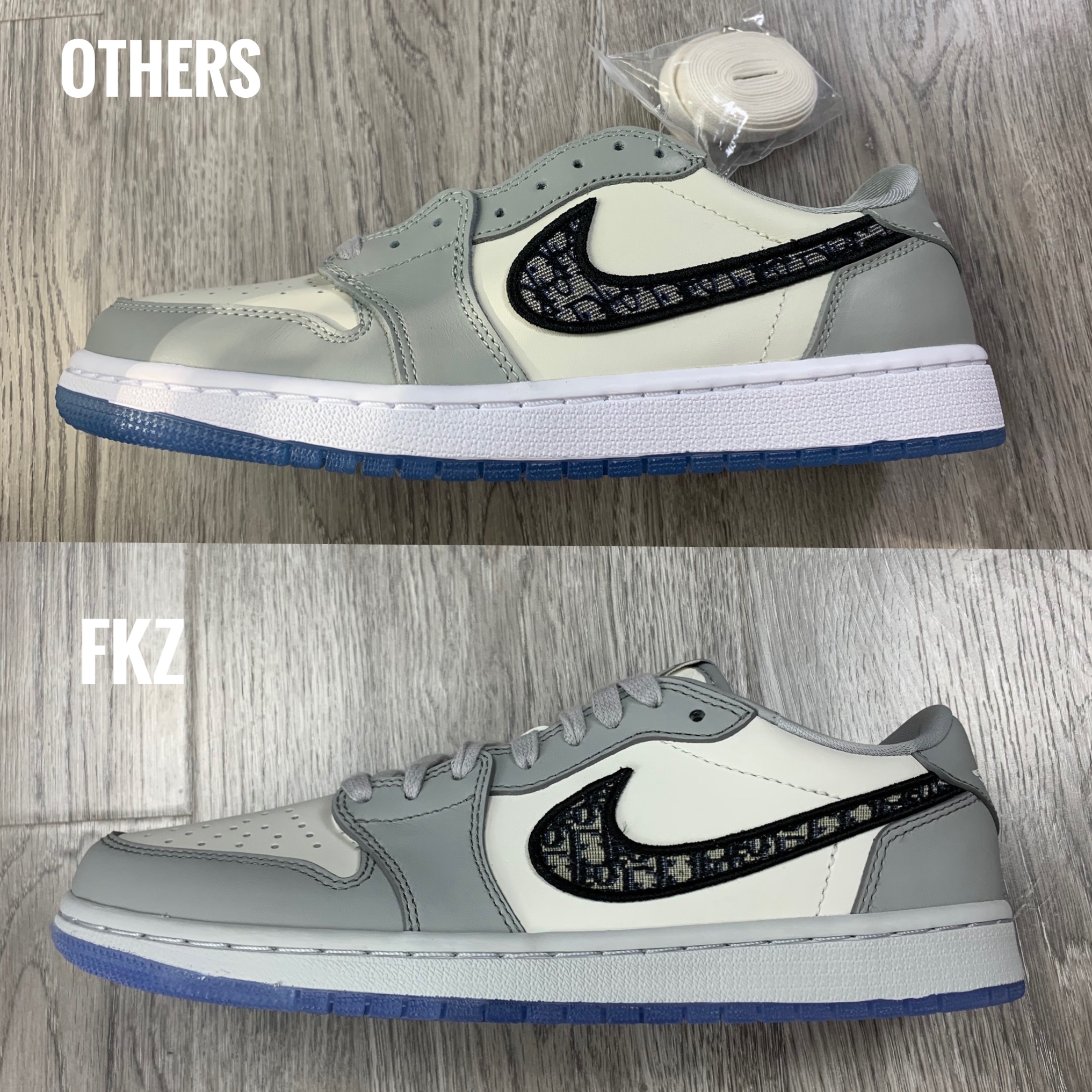 Dlor x Air Jordan 1 2020 Low（Correct box） (LN5 A1 Batch)