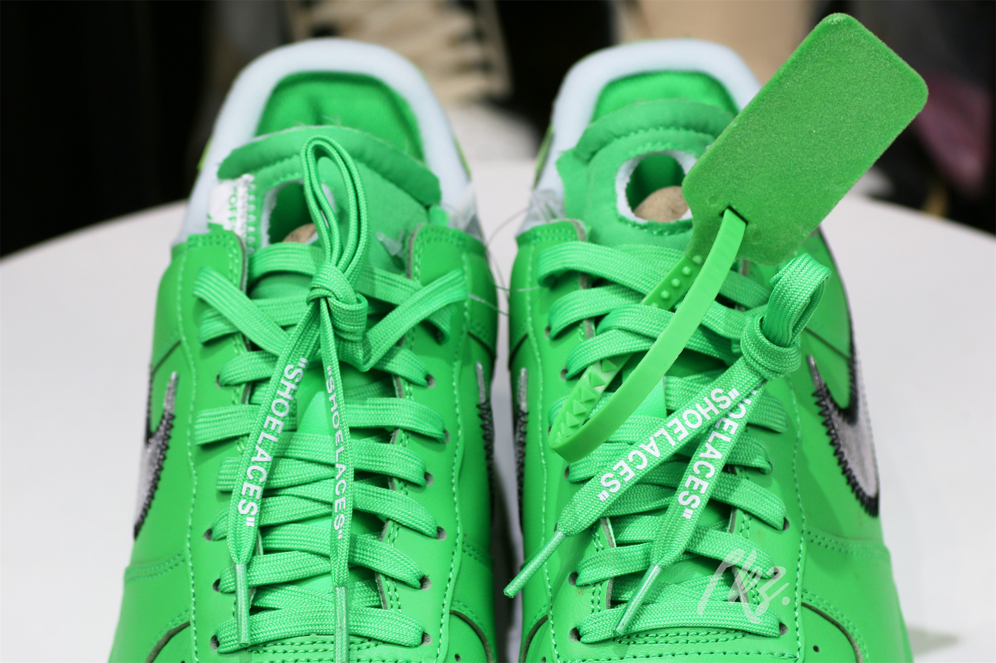 Nike Air Force 1 Low Off-White Light Green Spark