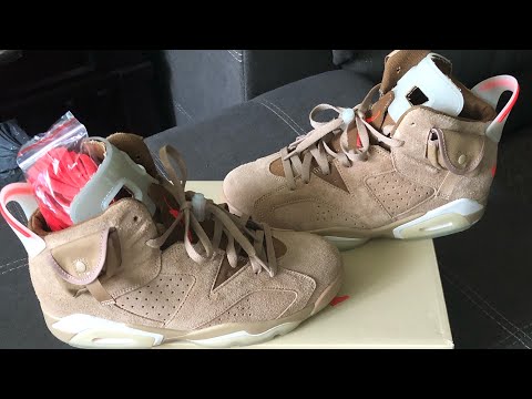 Travis Scott X Air Jordan 6 Retro “British Khaki”