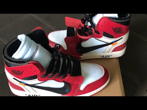 2017 Off White X Air Jordan 1 Chicago (LN5 A1 Batch)