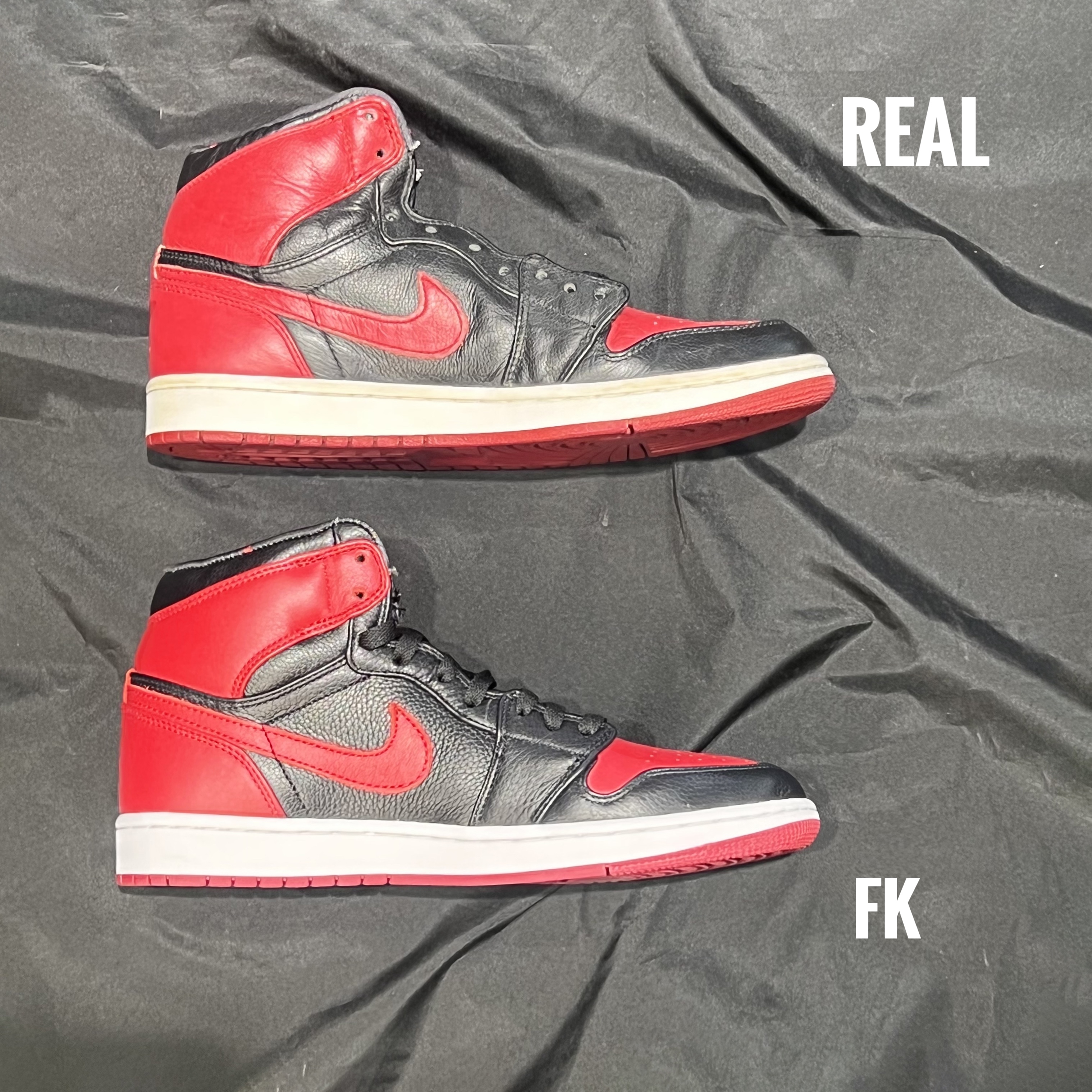 Air Jordan 1 OG Banned/Bred 2011 (LN5 A1 ,Deadstock,with tiny Flaws)