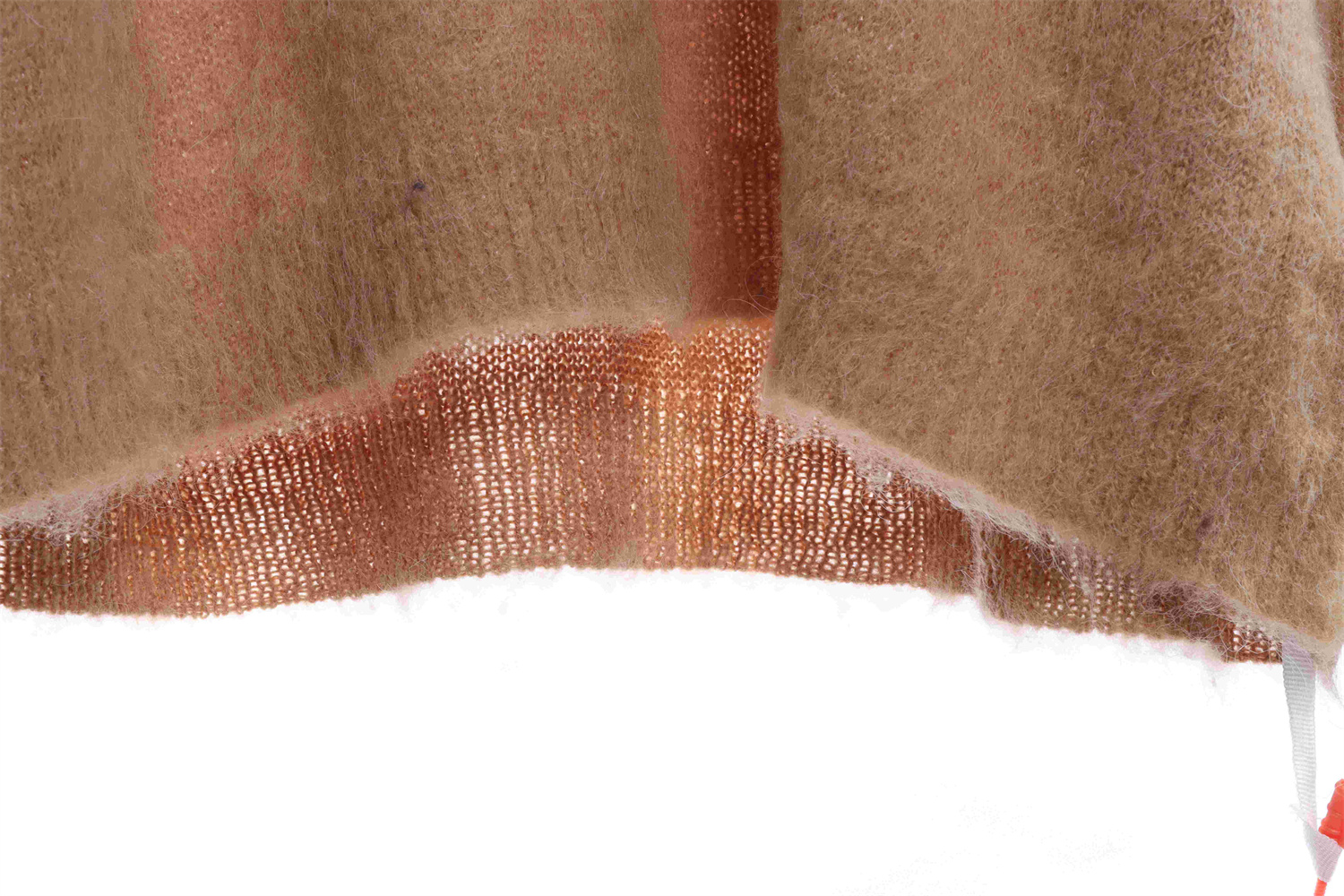 OFF WHITE Mohair Sweater Brown