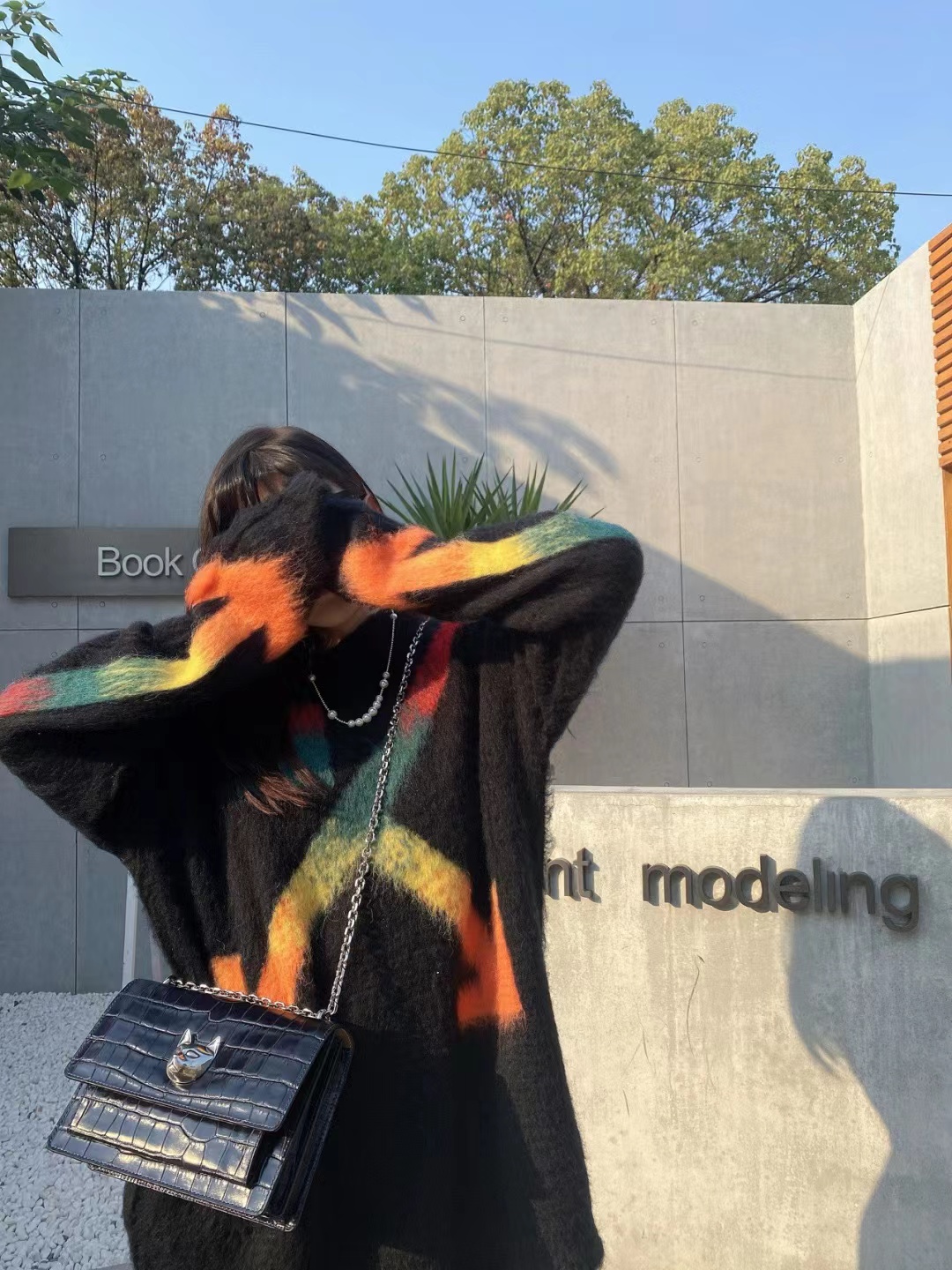 OFF WHITE Mohair Sweater