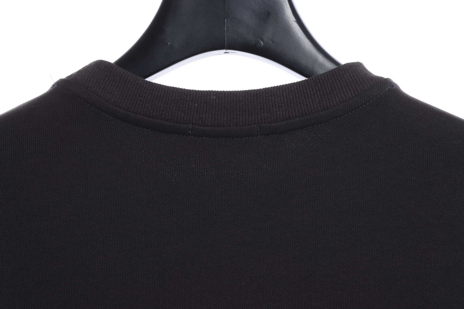 W3LL mirror image silicone letter hoodie