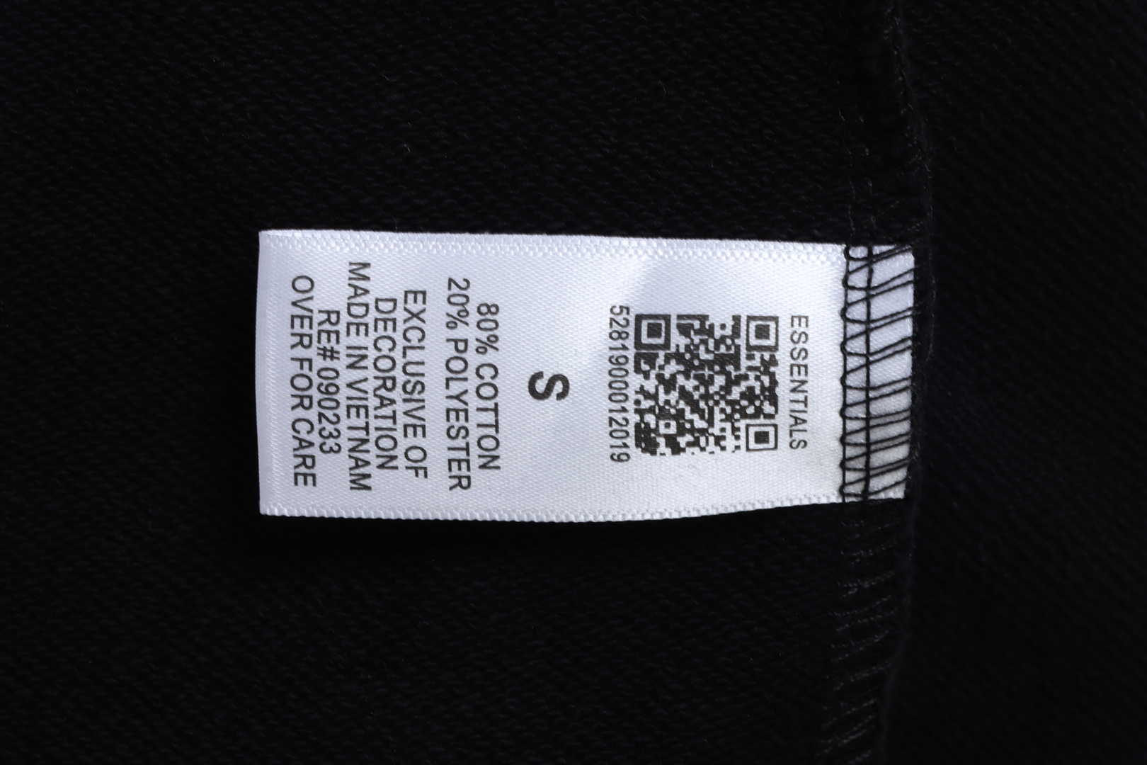 Double Line Back Silicone Lettering Zip Hoodie