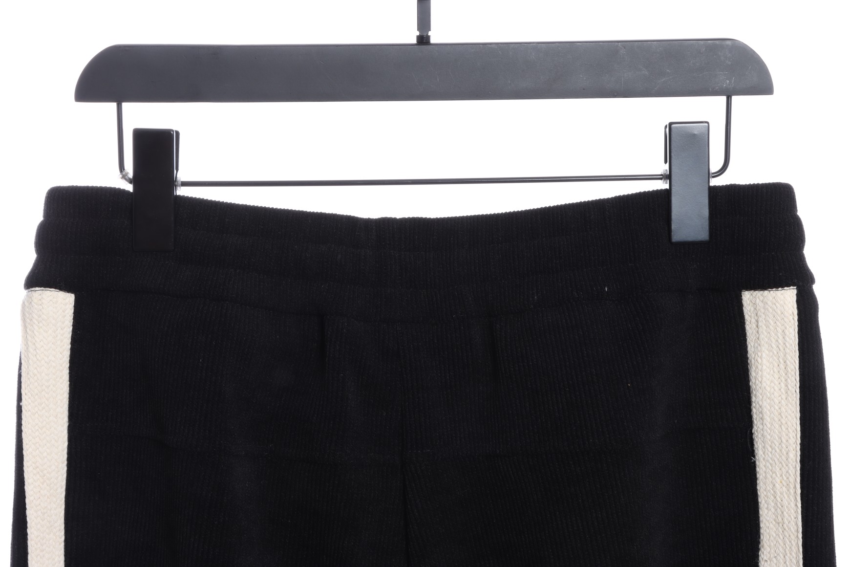 LOEVVE 22FW corduroy side logo letter embroidered sweatpants