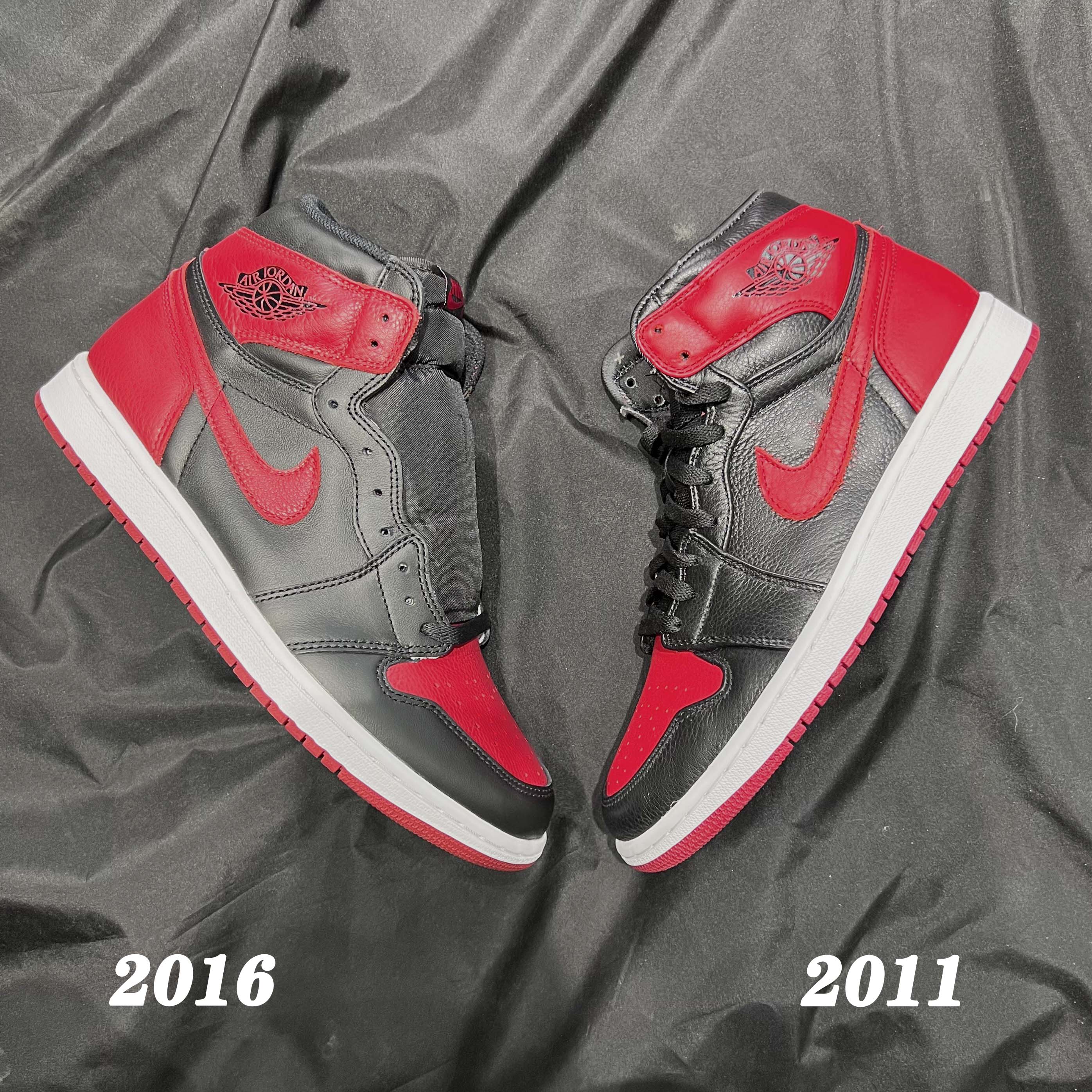 Air Jordan 1 OG Banned/Bred 2011 (LN5 A1 ,Deadstock,with tiny Flaws)