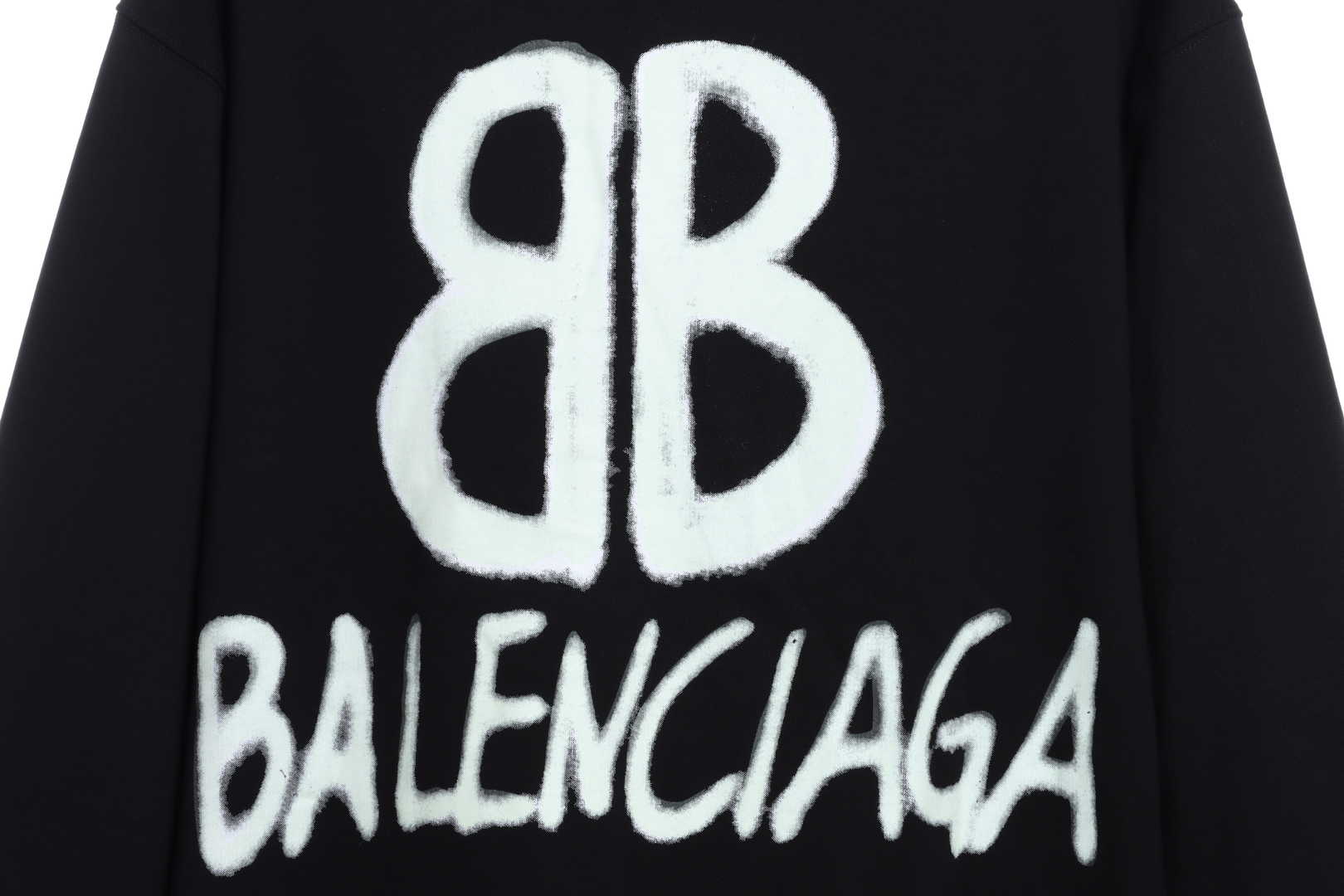 Bal3nc1-ga Double B Graffiti Luminous Sweater