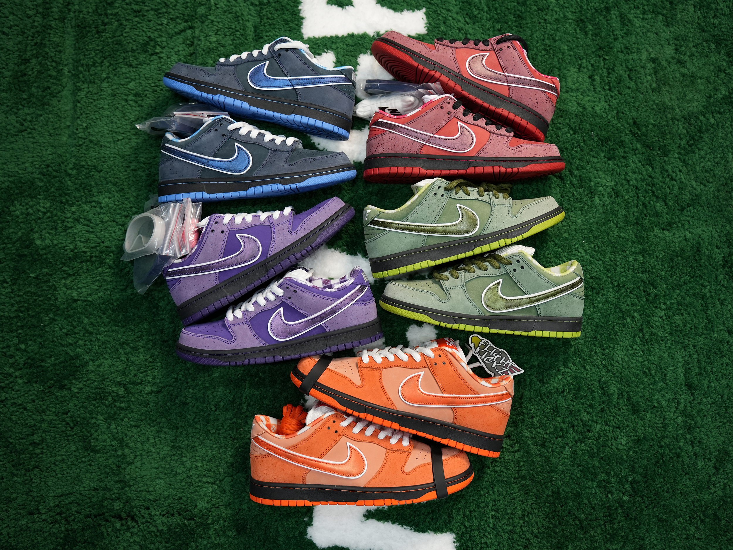 Nike Sb Dunk Low Pro Og Qs Purple Lobster(LN5 A1 Batch)