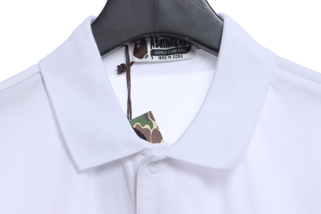 BAPE ape head towel embroidered POLO