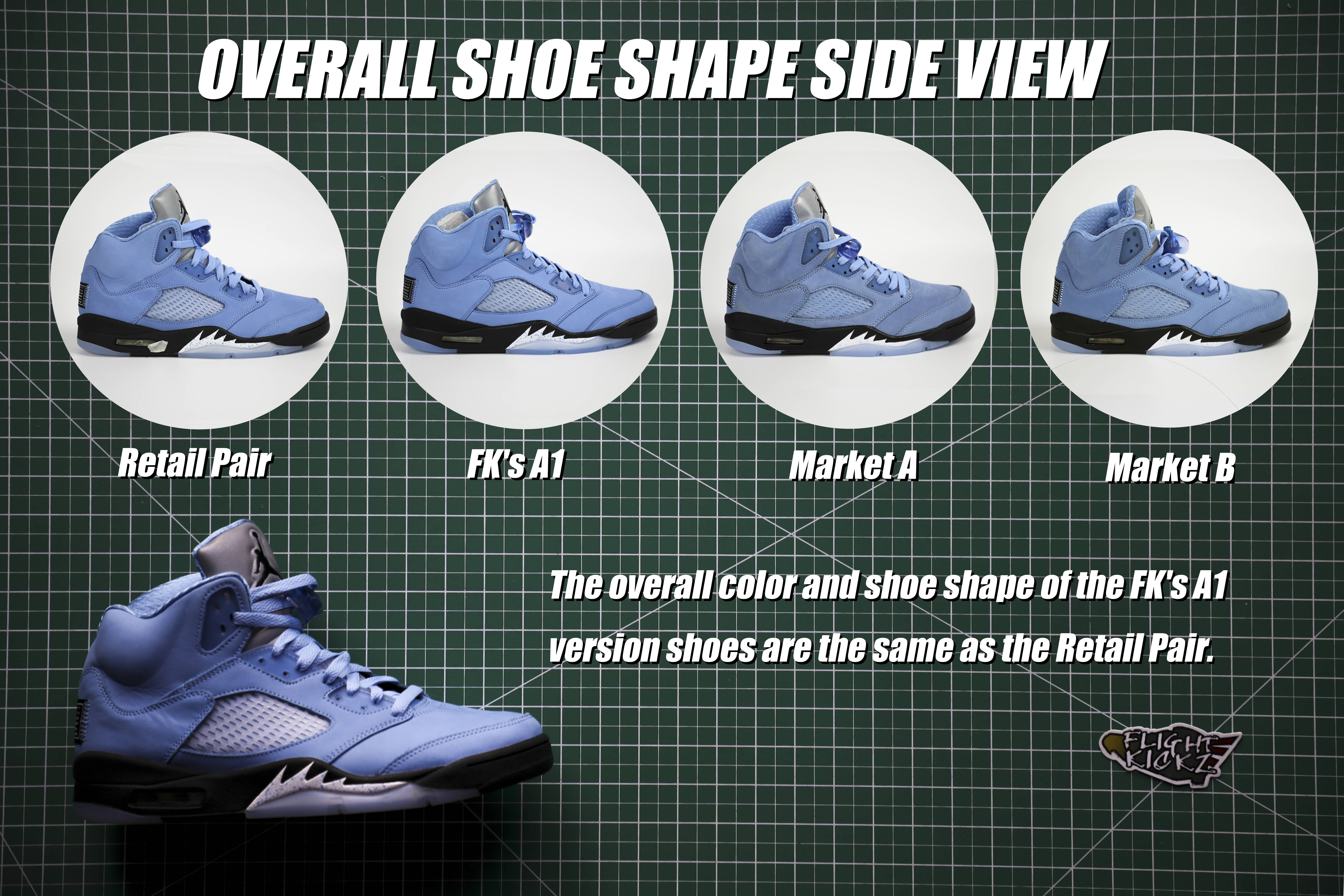 Air Jordan 5 “University Blue” 2023 (LN5 A1 Batch)