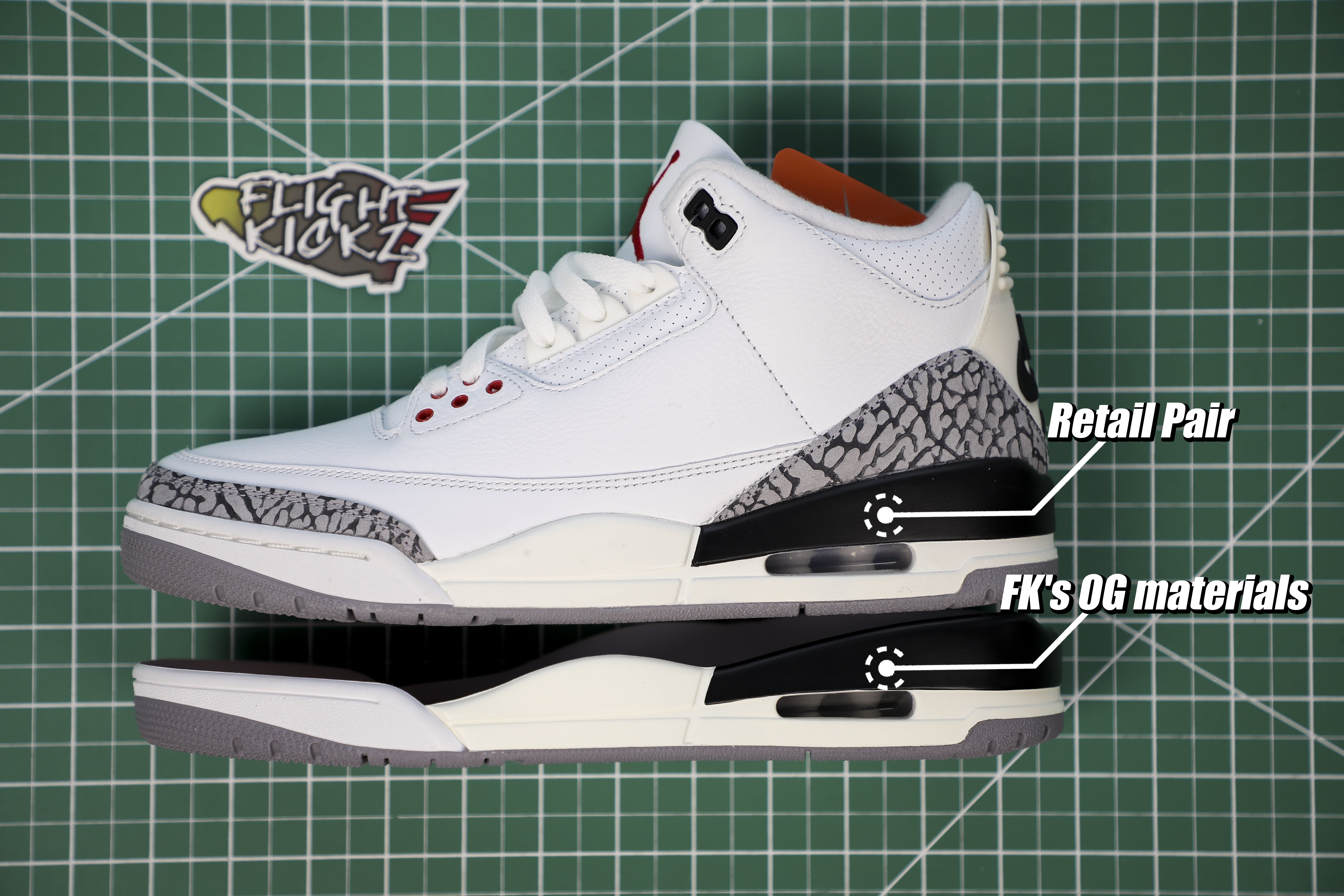 Air Jordan 3 Retro ‘White Cement Reimagined’ 2023 (LN5 A1 Batch)
