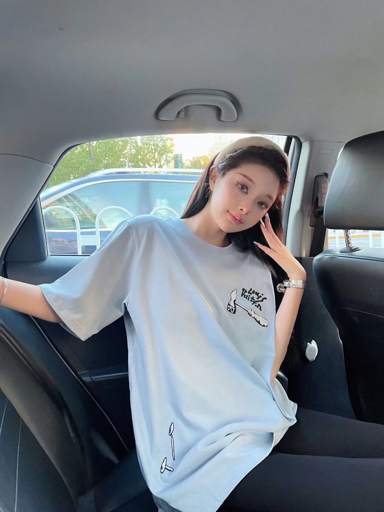 L5 23ss Tools Embroidered Short Sleeve T-Shirt