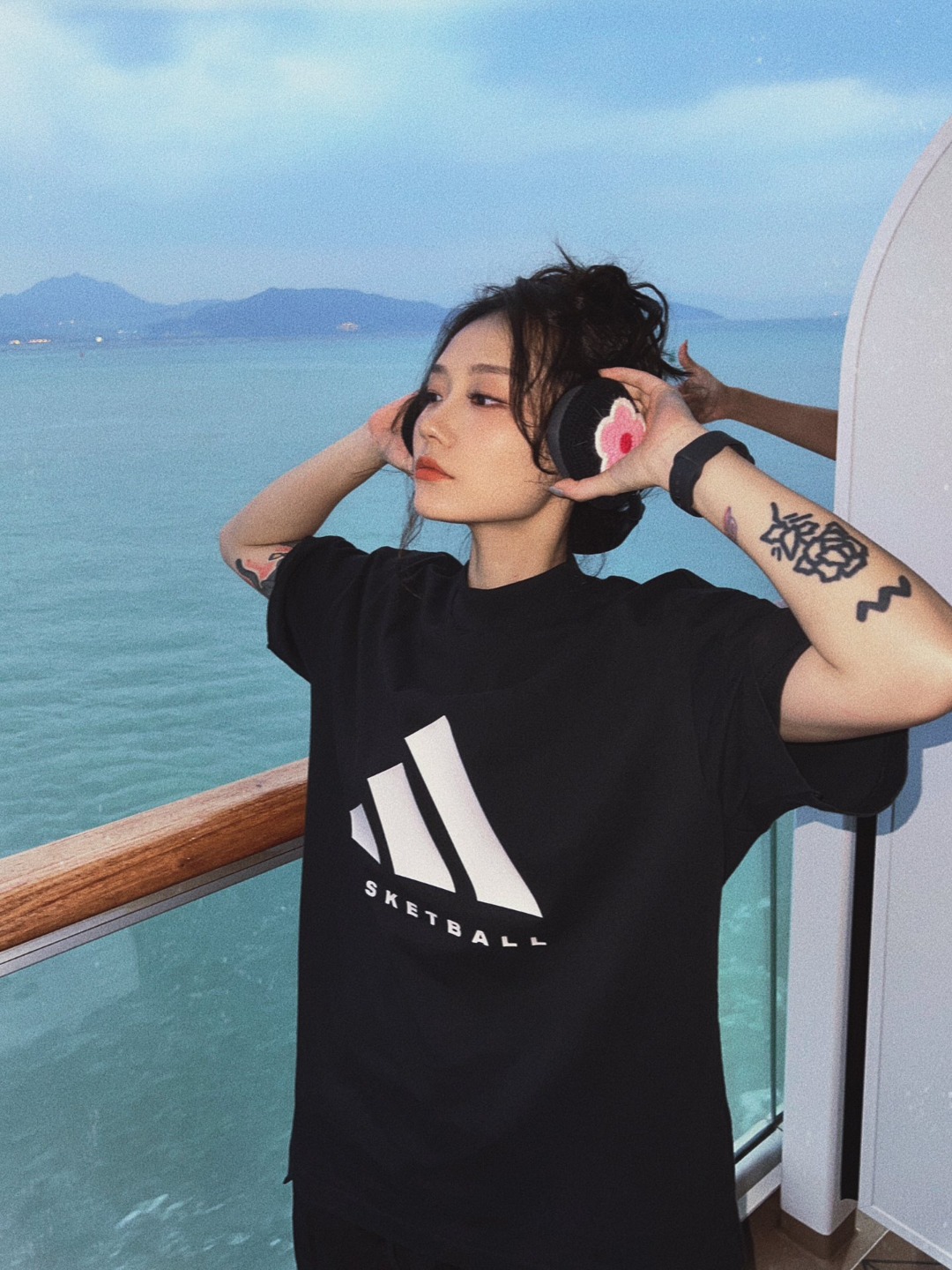 AD basketball series hot stamping and embossing short sleeves