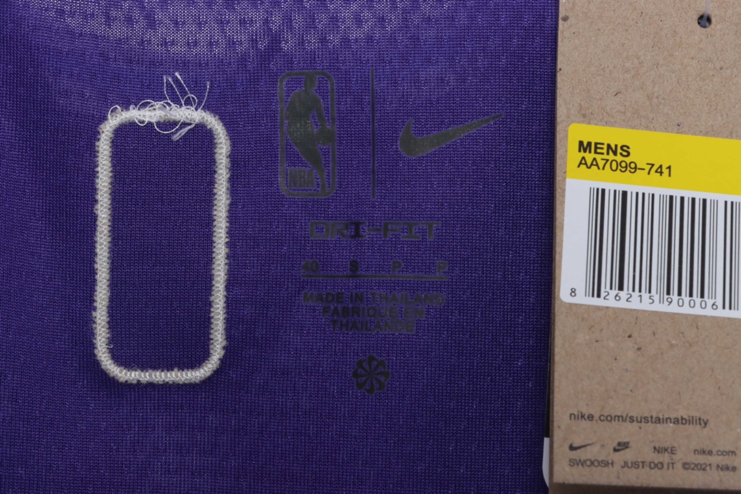 NBA Lakers James James No. 6 jersey