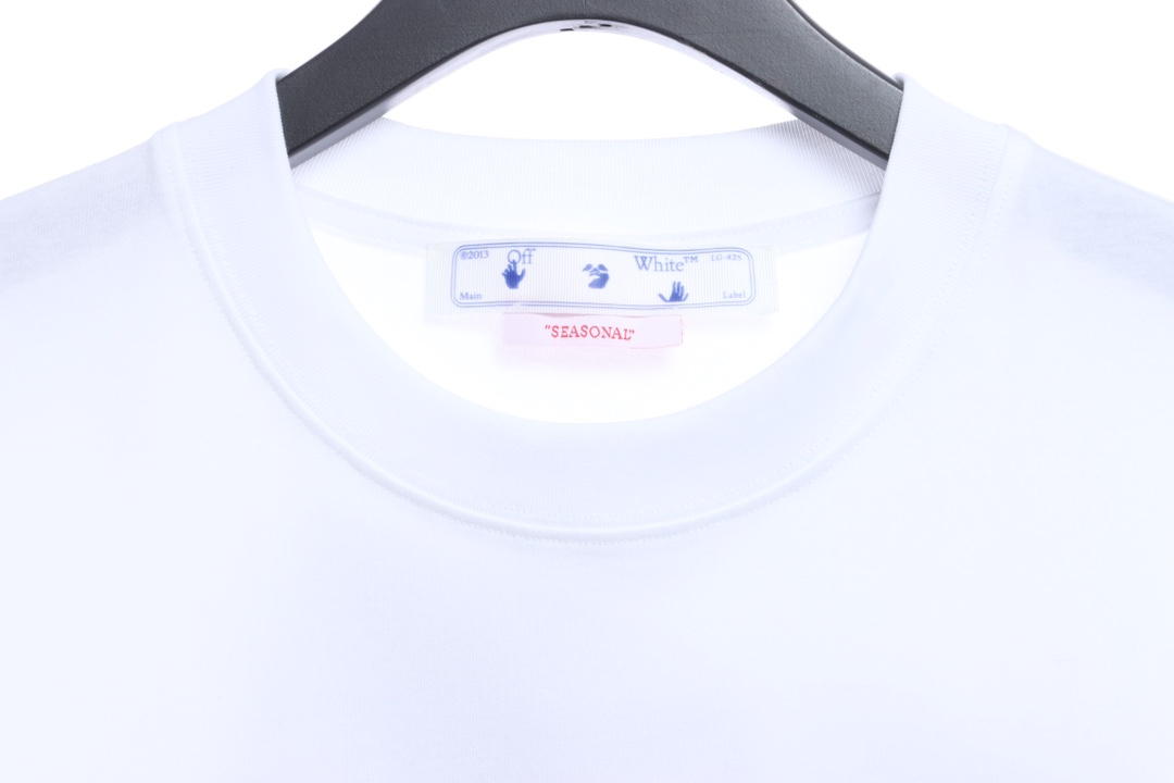 OW palm arrow print short sleeves