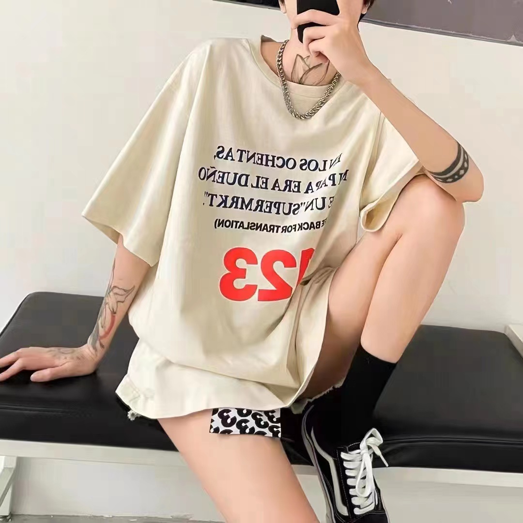 RRR123 Knight print short-sleeved T-shirt