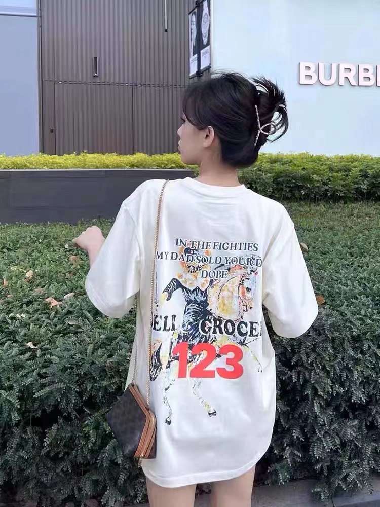 RRR123 Knight print short-sleeved T-shirt