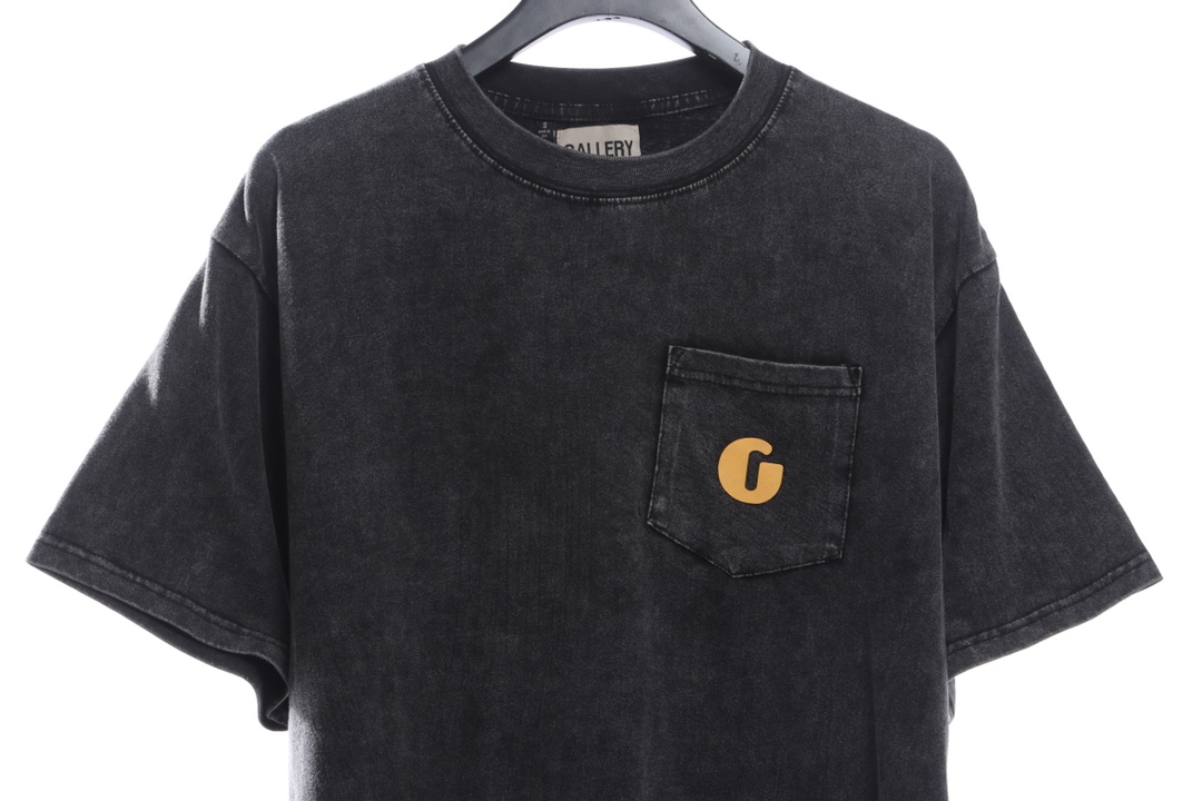 GALLERY DEPT retro gradient letter print short sleeves