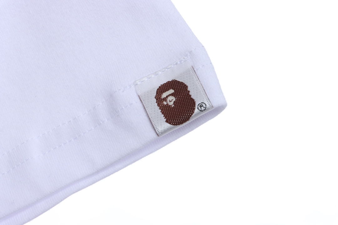 BAPE ape head crazy world series short sleeves