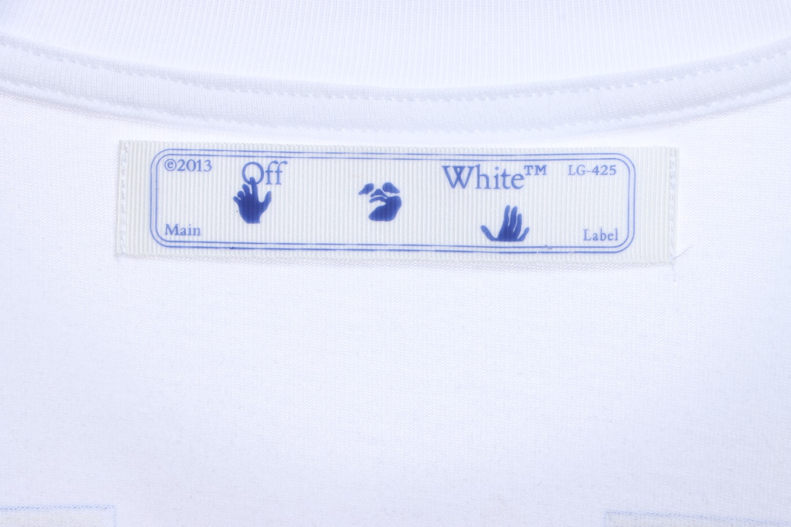 OW colorful religious print short sleeves