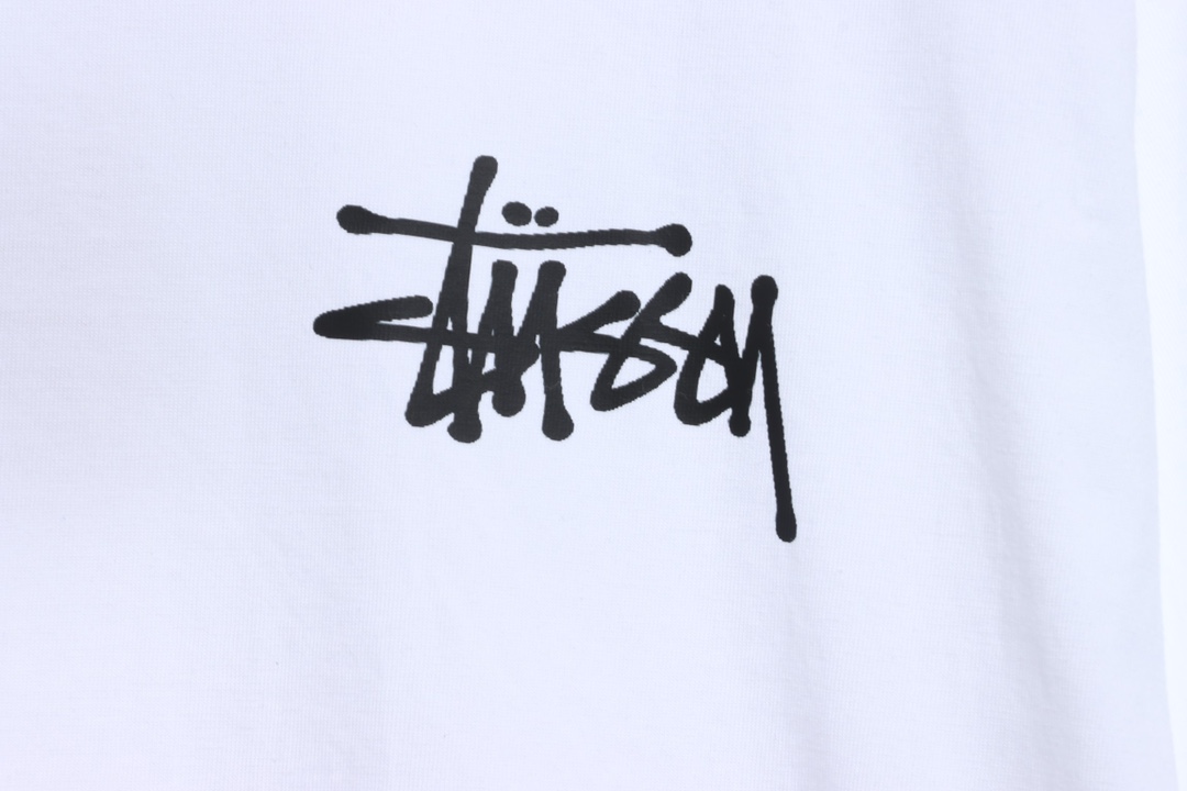 Stussy dice printing short-sleeved
