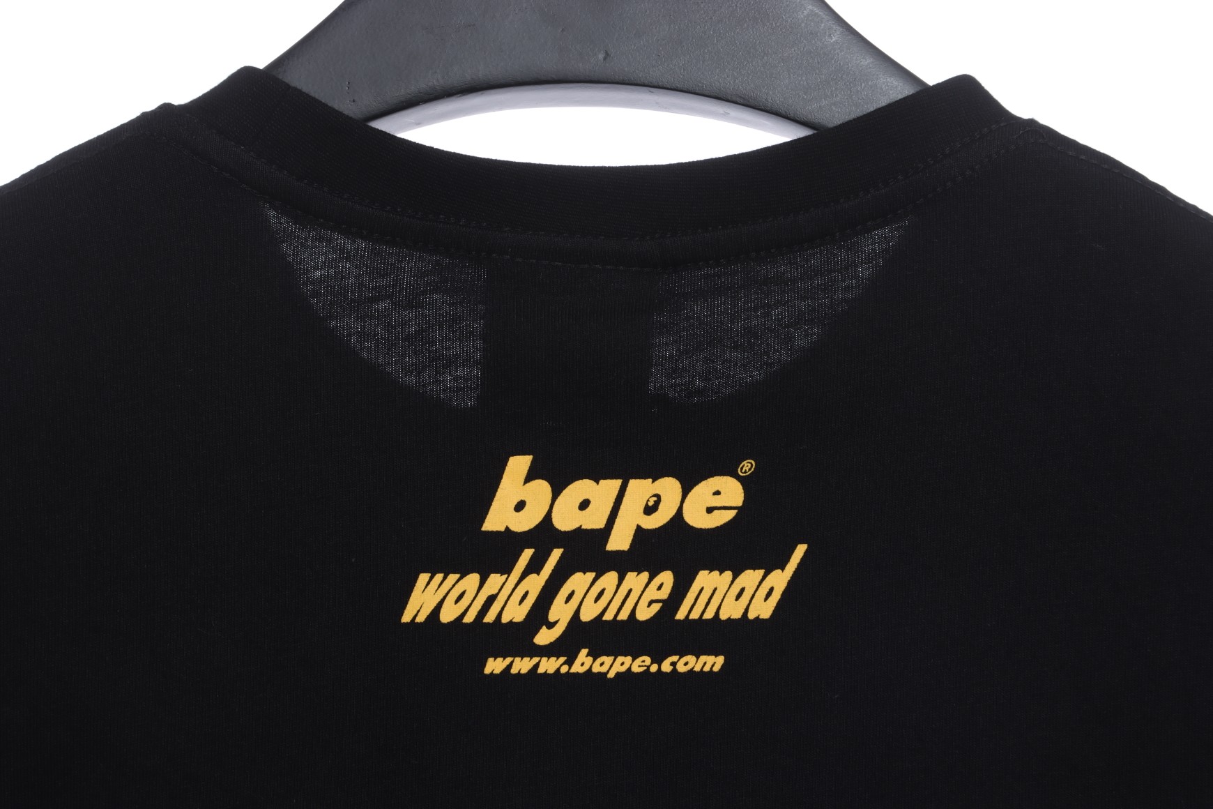 BAPE ape head crazy world series short sleeves