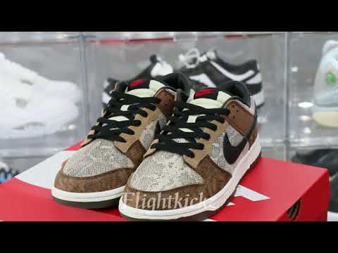 Nike Dunk Low Premium CO.JP Brown Snakeskin